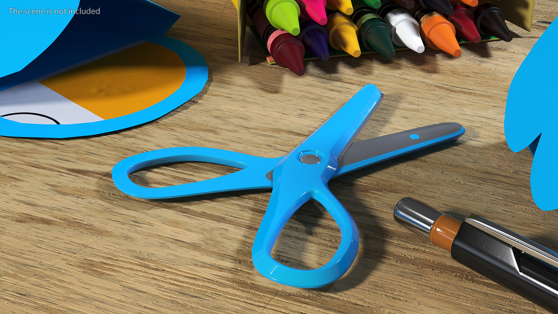 3D model Kids Safety Scissors