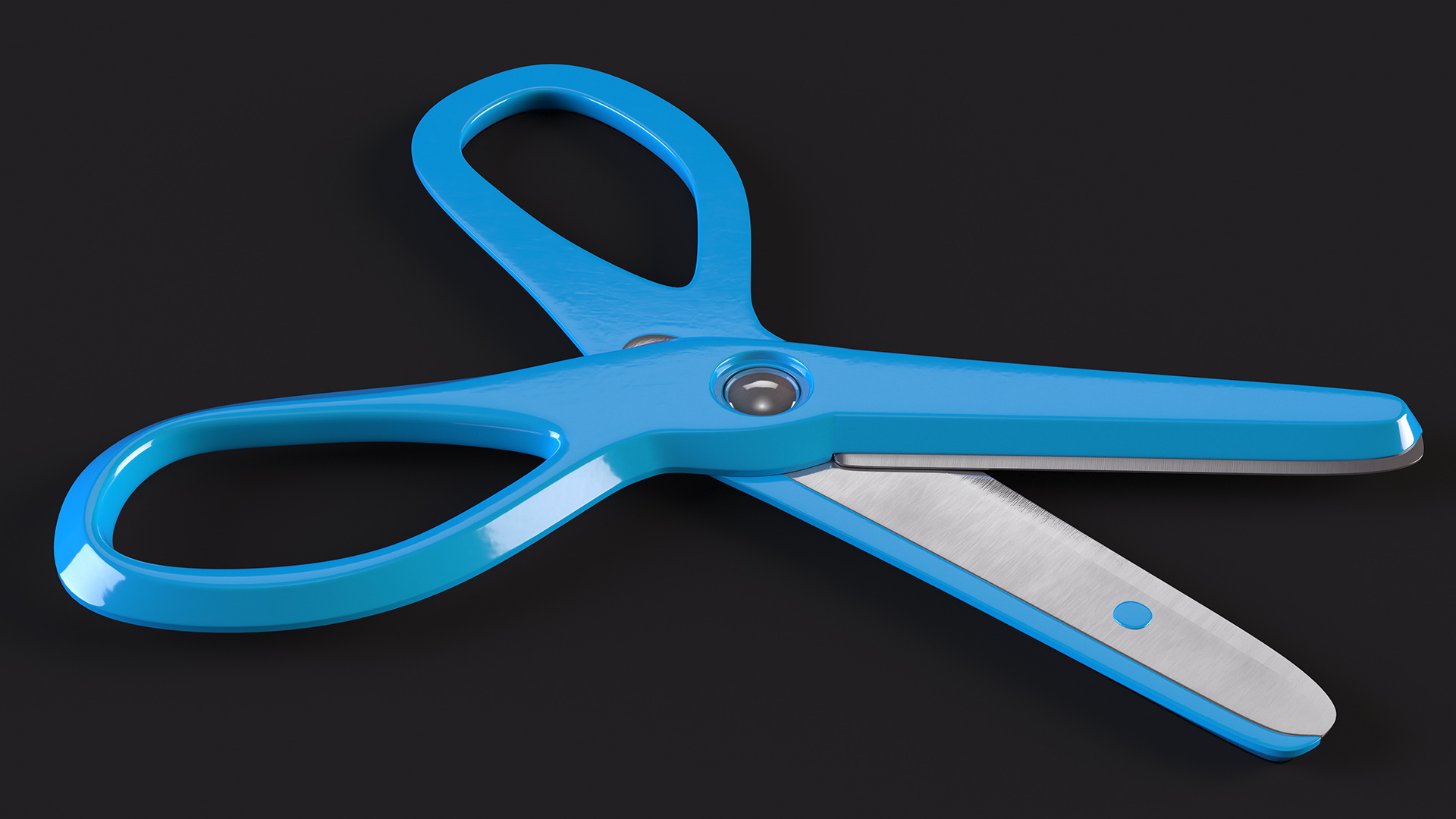 3D model Kids Safety Scissors