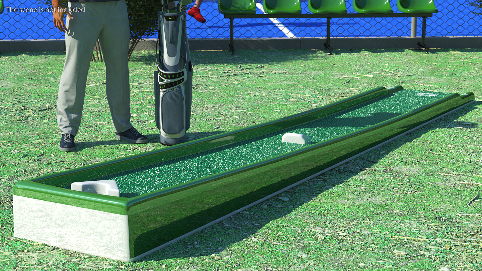 3D model Mini Golf Portable Outdoor Course Hole 4