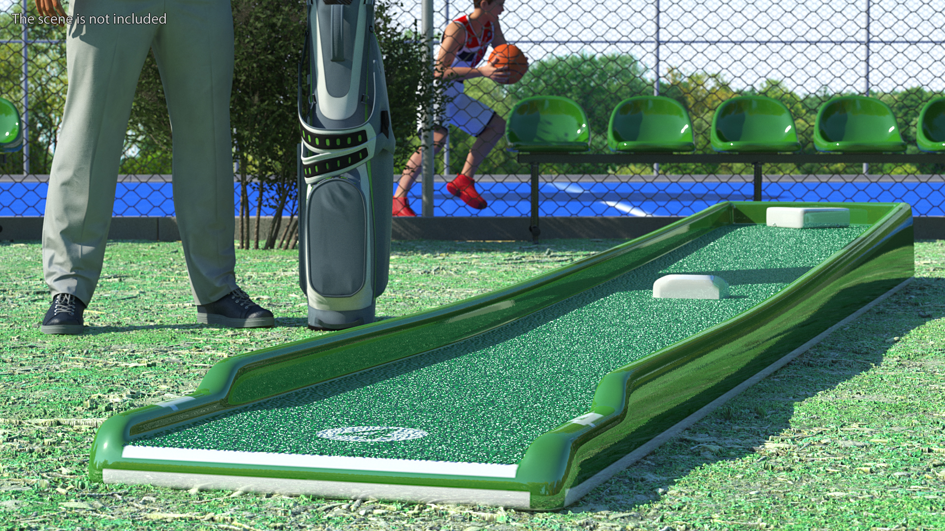 3D model Mini Golf Portable Outdoor Course Hole 4