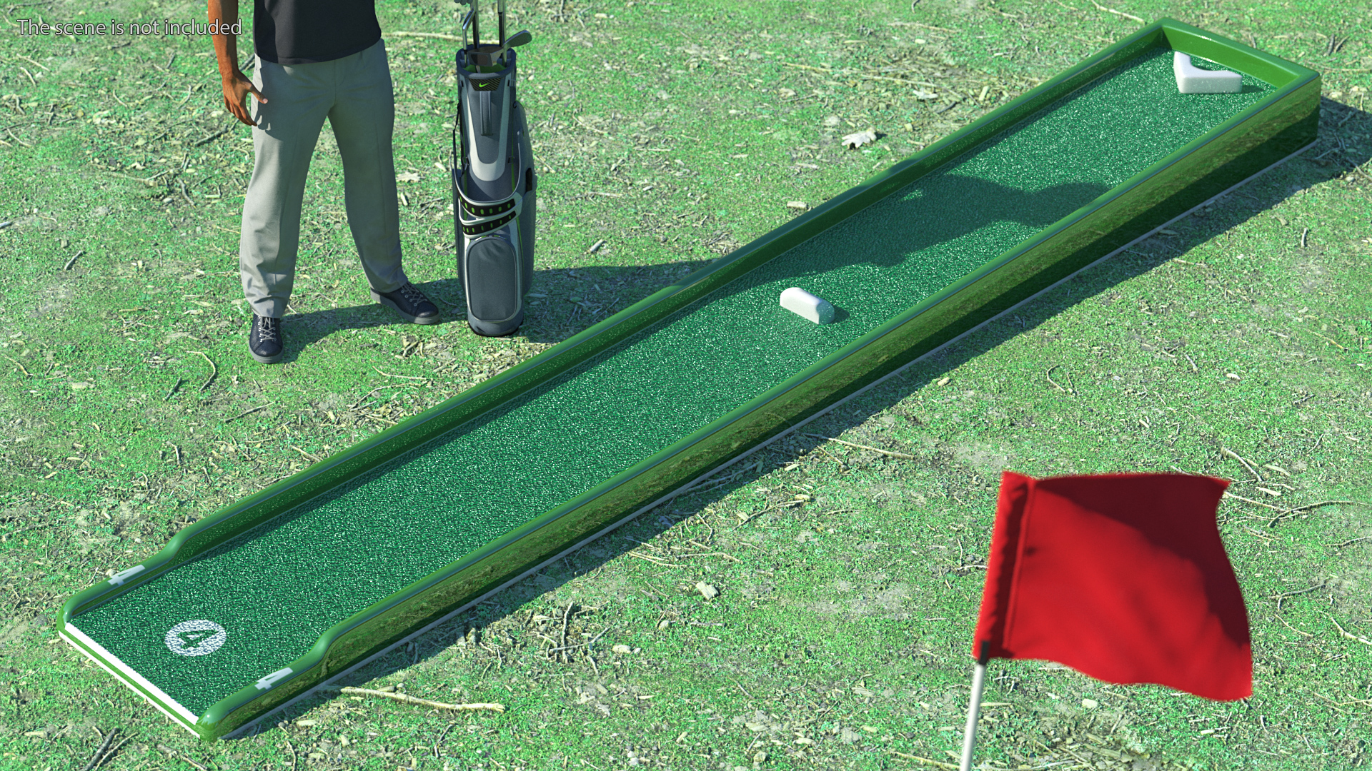 3D model Mini Golf Portable Outdoor Course Hole 4