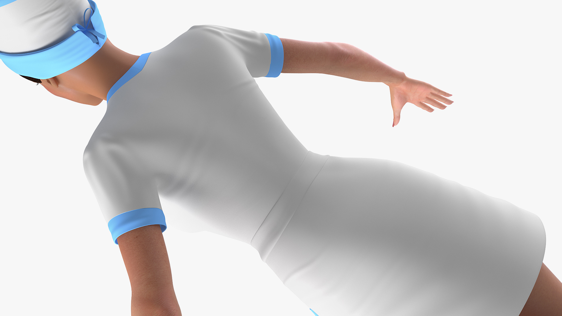 Nurse T-Pose 3D