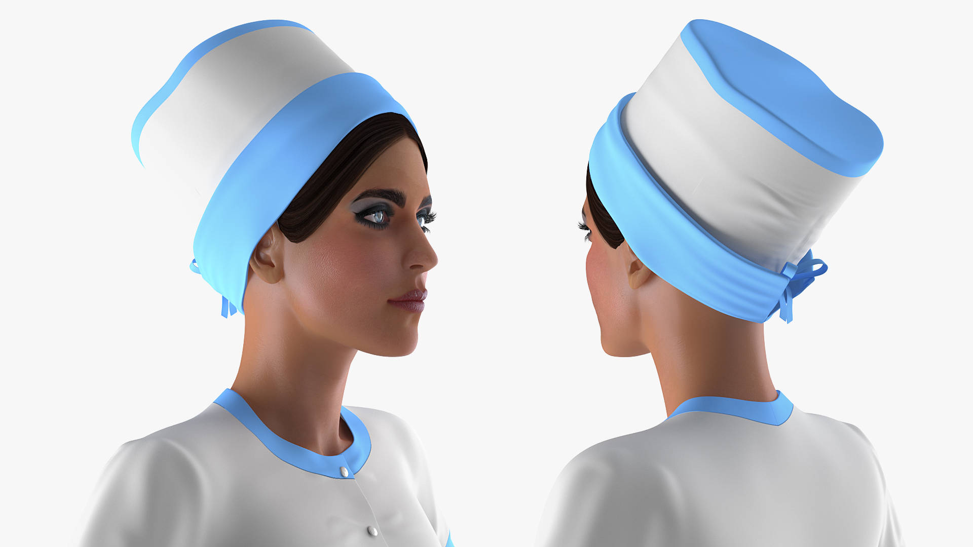 Nurse T-Pose 3D
