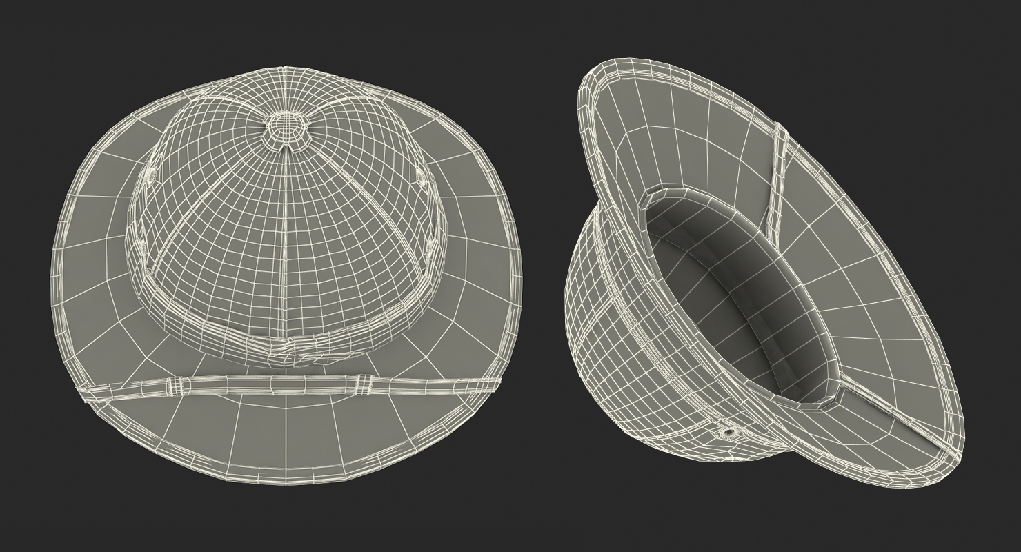 3D Tropical Helmet Dirty