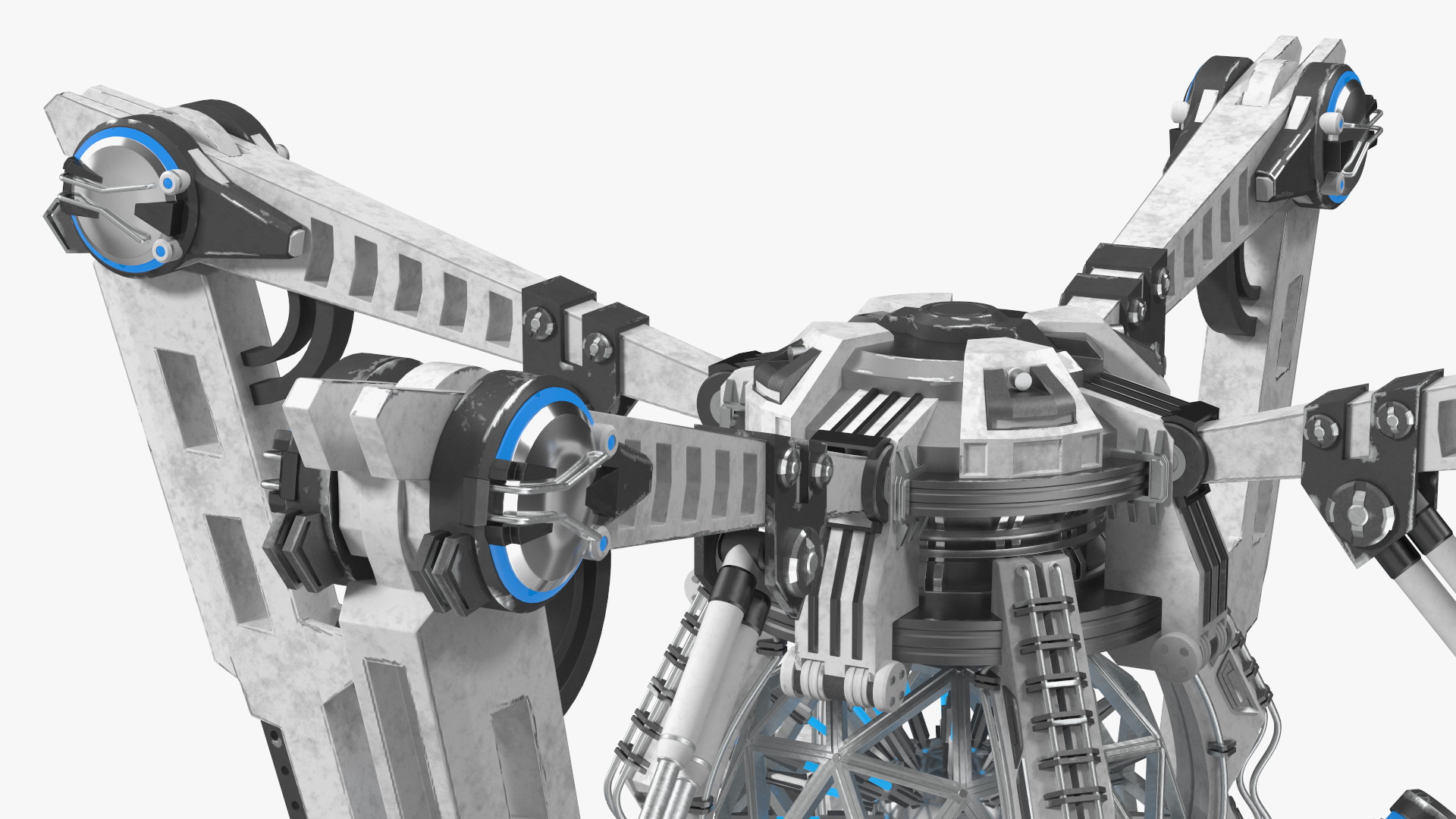 3D Futuristic Nuclear Reactor