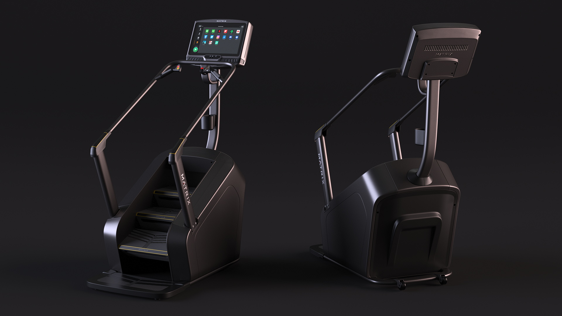 Stair Climbing Matrix Machine 3D model