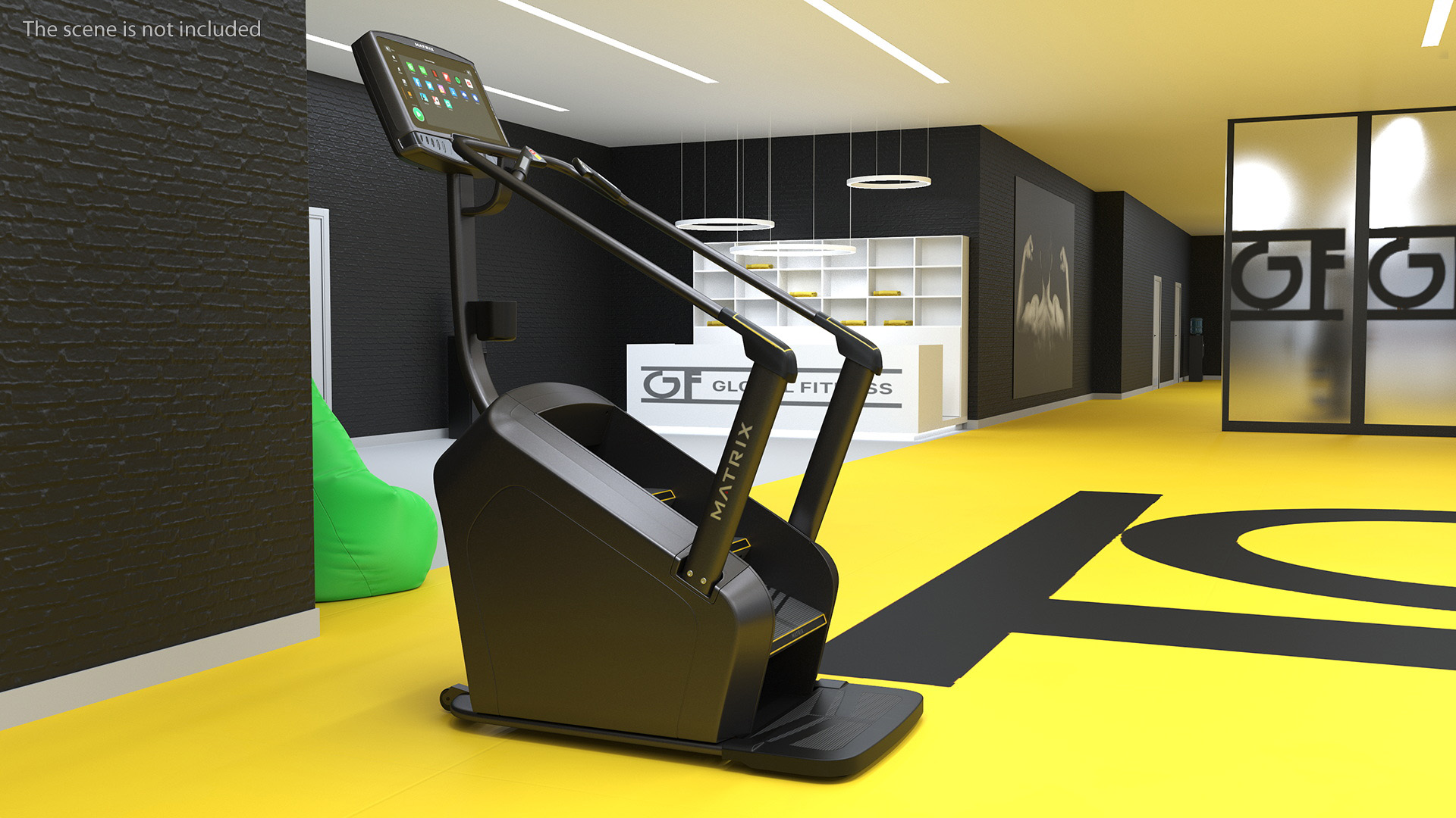 Stair Climbing Matrix Machine 3D model