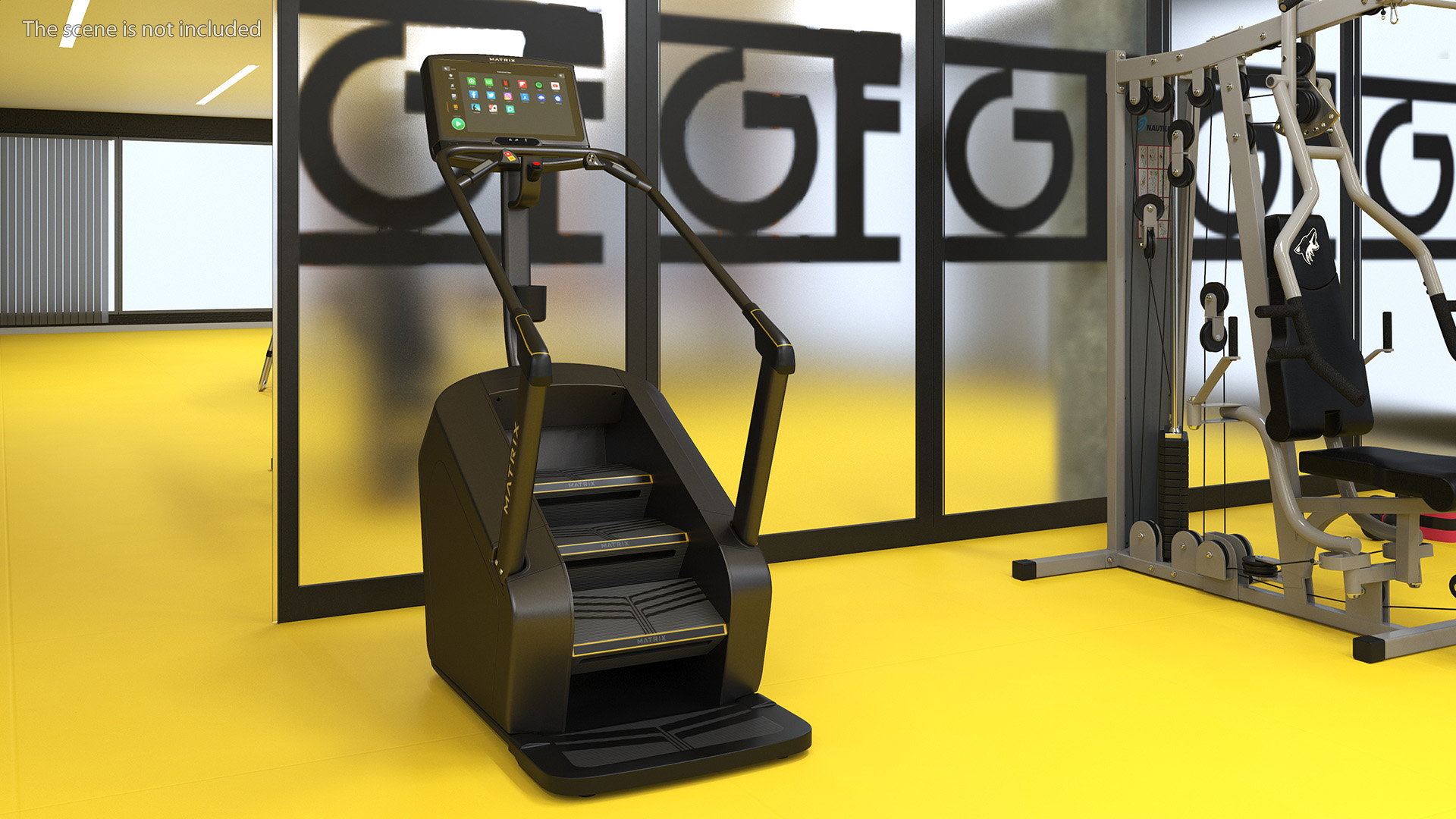 Stair Climbing Matrix Machine 3D model