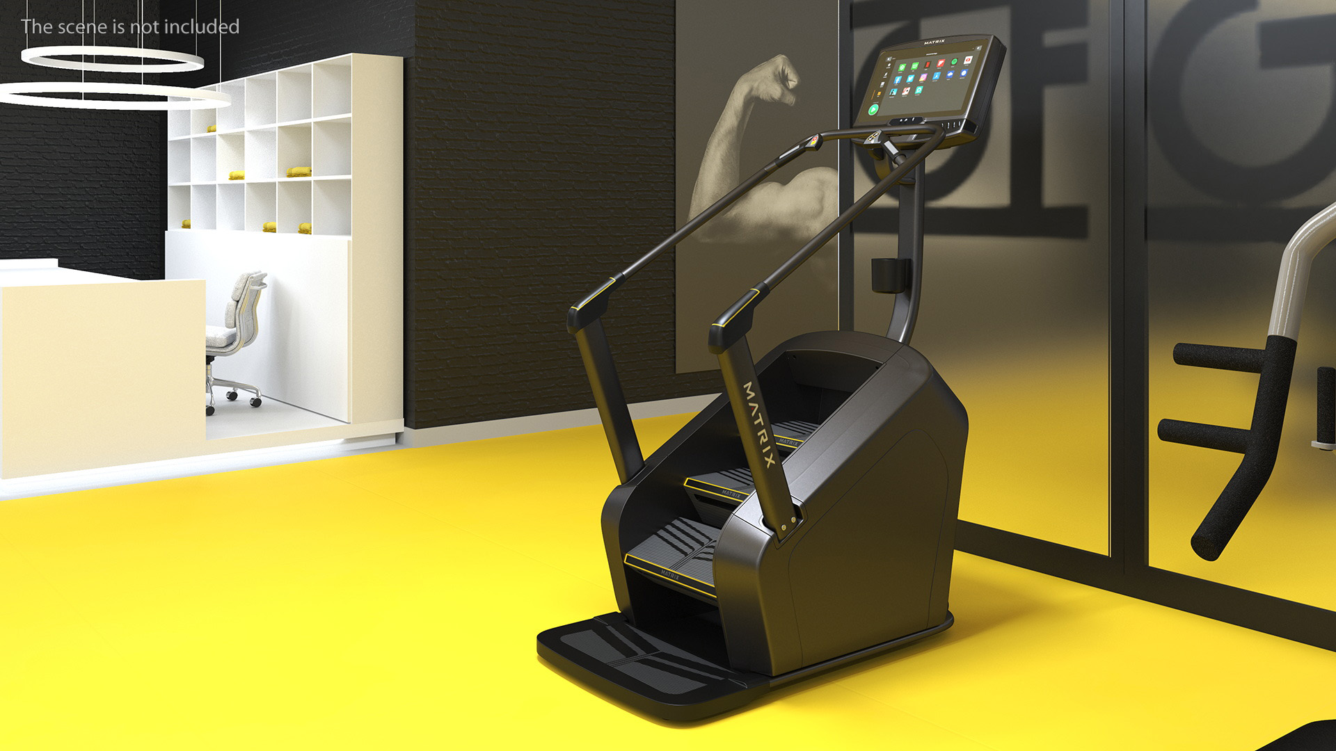 Stair Climbing Matrix Machine 3D model