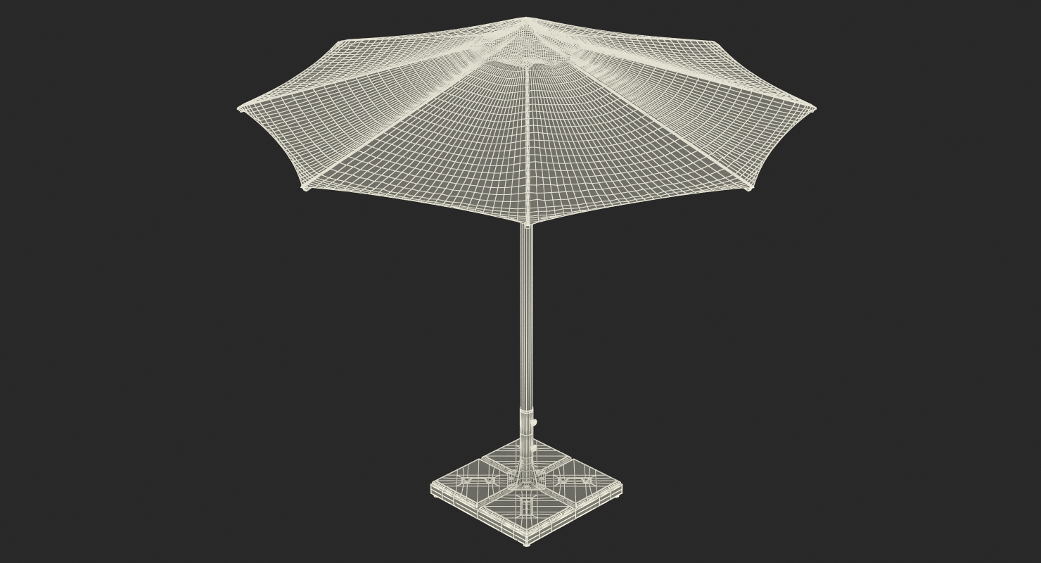 Patio Umbrella 3D model