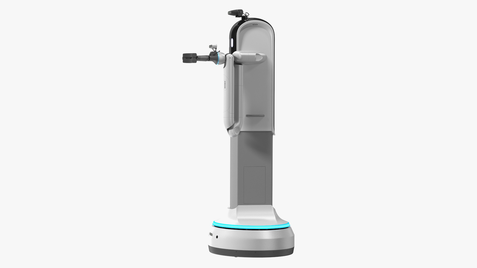3D Samsung Bot Handy Rigged for Maya model