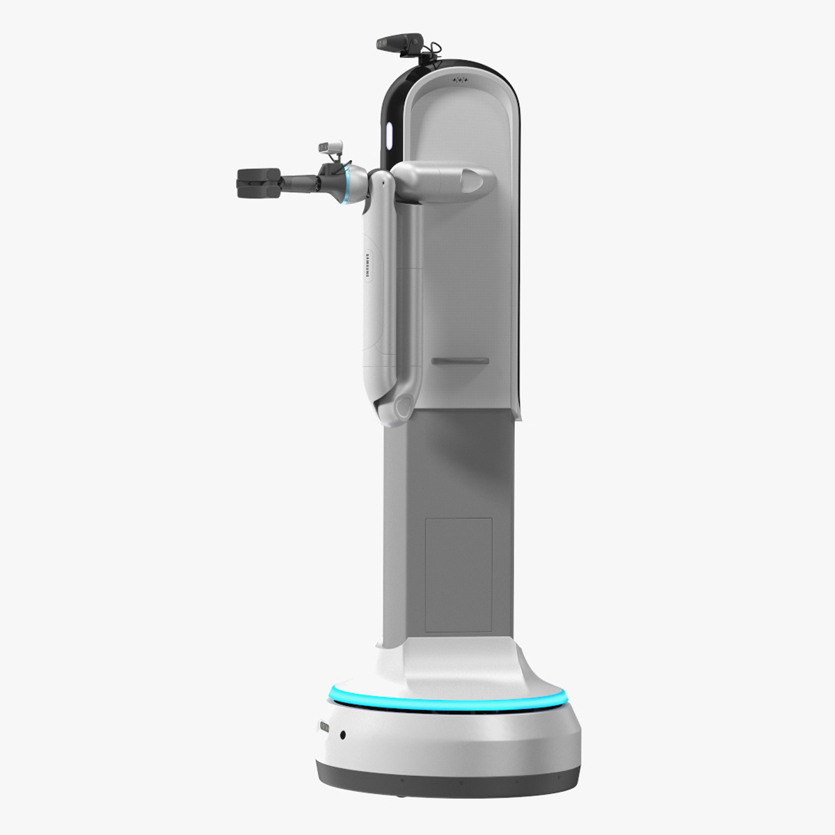 3D Samsung Bot Handy Rigged for Maya model