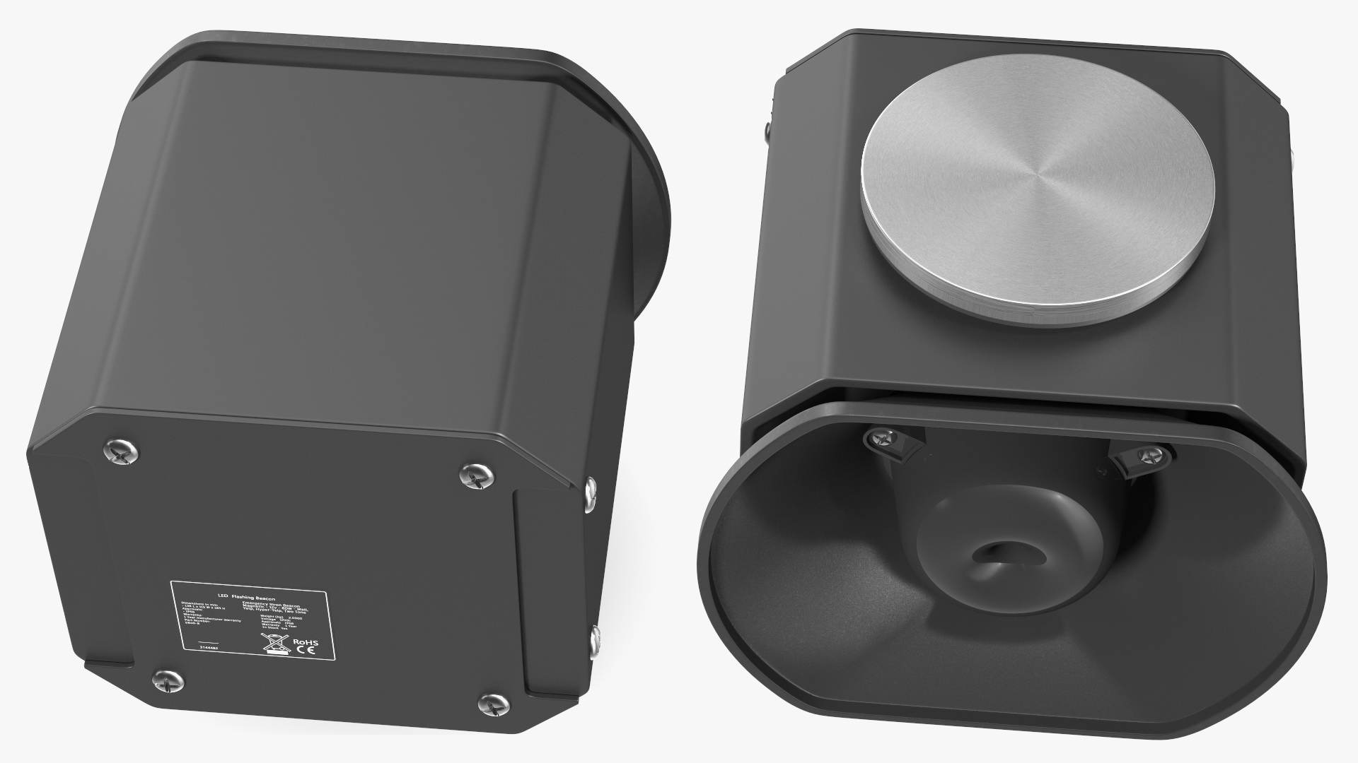 3D Emergency Vehicle Siren Speaker