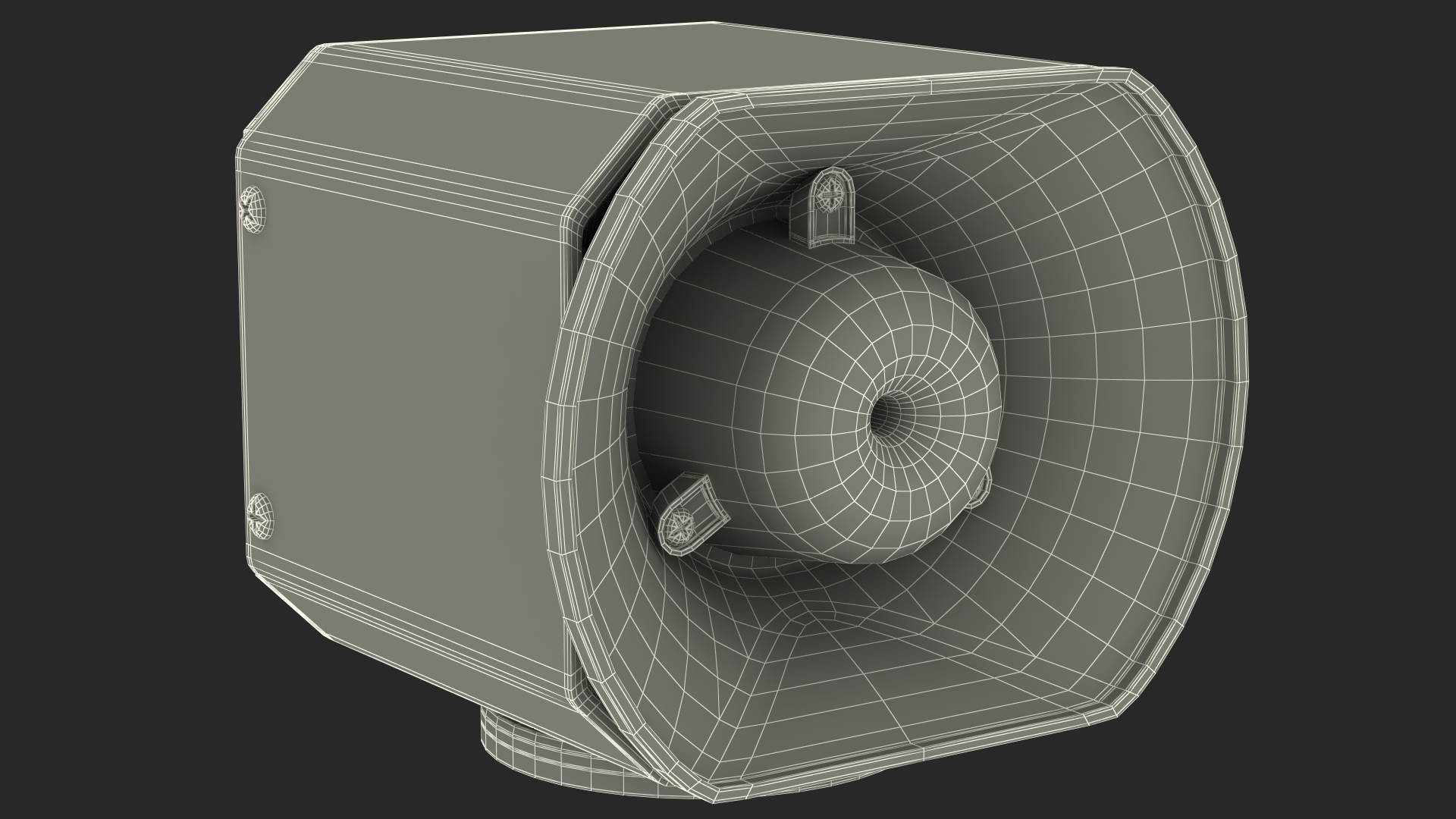 3D Emergency Vehicle Siren Speaker