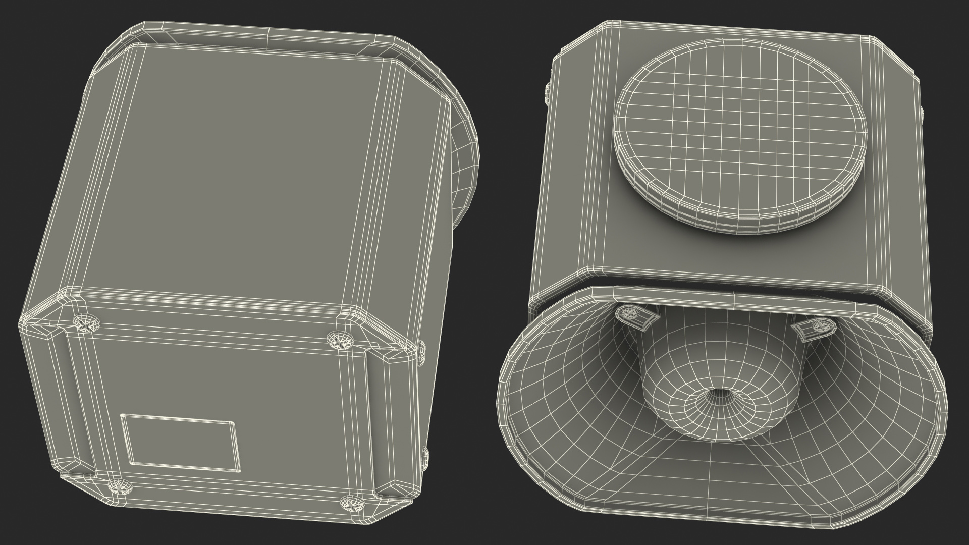 3D Emergency Vehicle Siren Speaker
