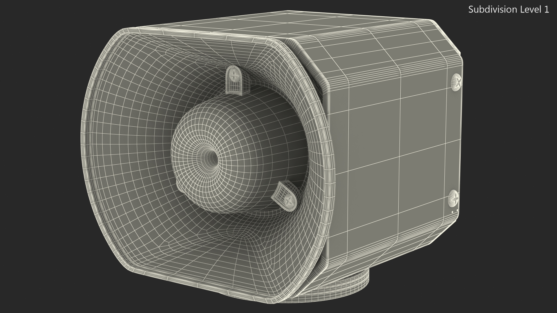 3D Emergency Vehicle Siren Speaker