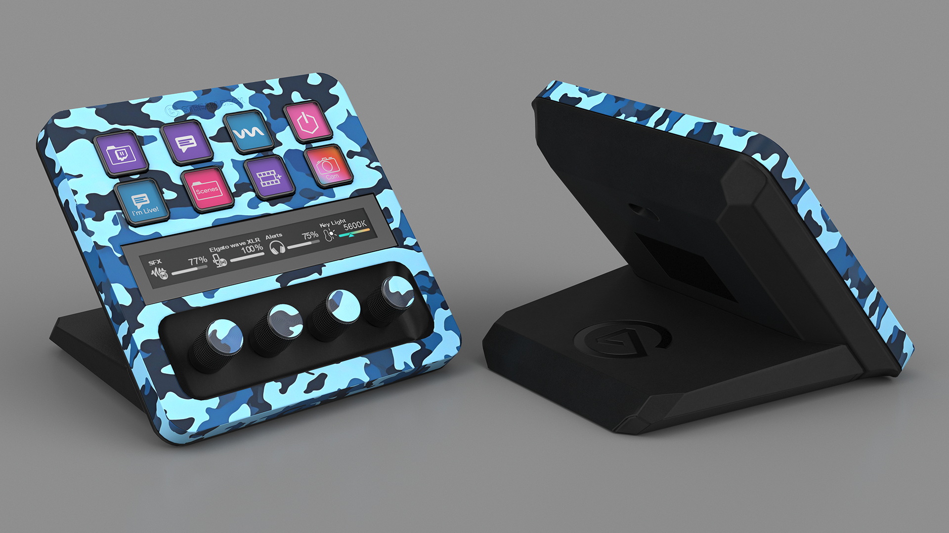 3D model Elgato Stream Deck Custom Skin