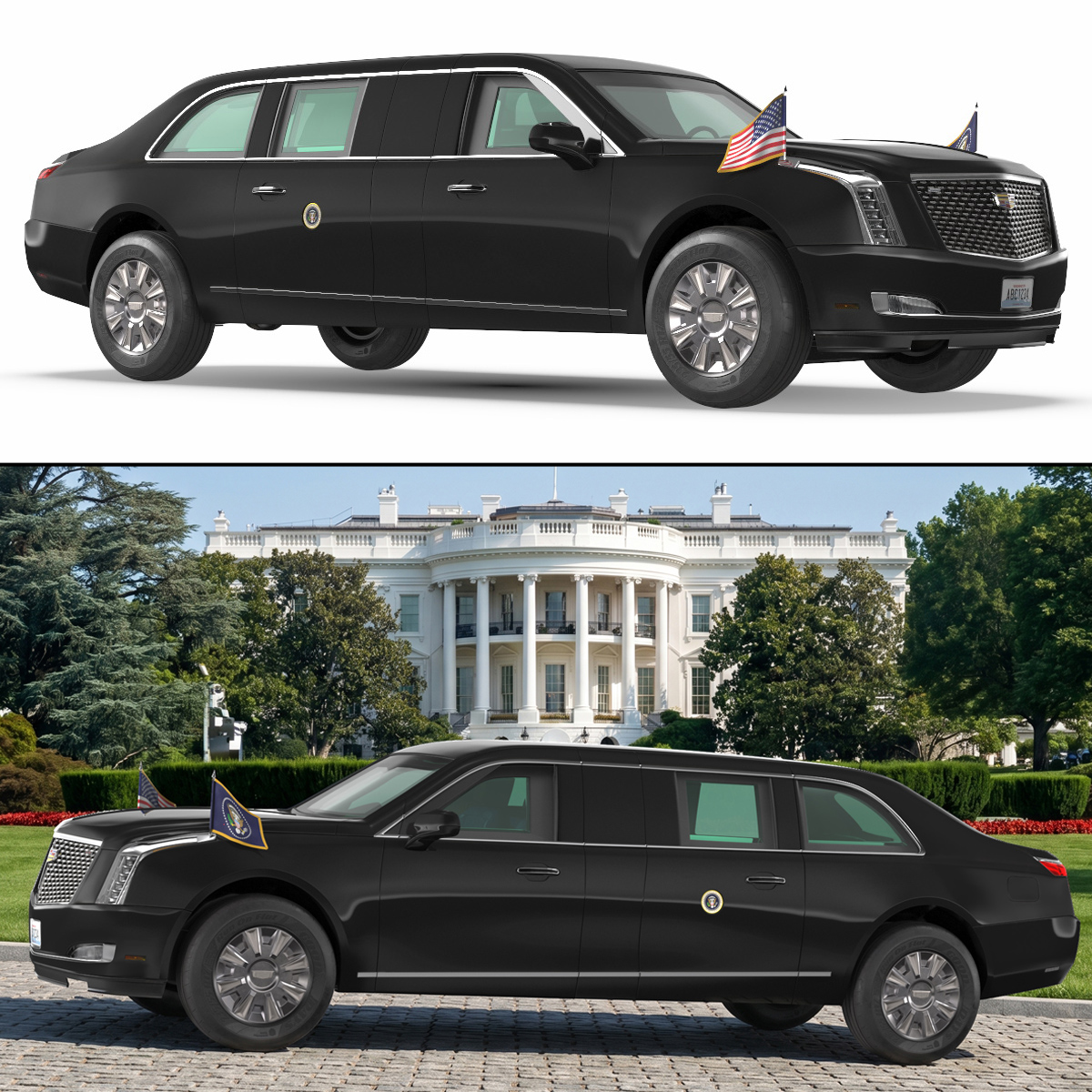 Cadillac One 2018 Presidential Car Simplified