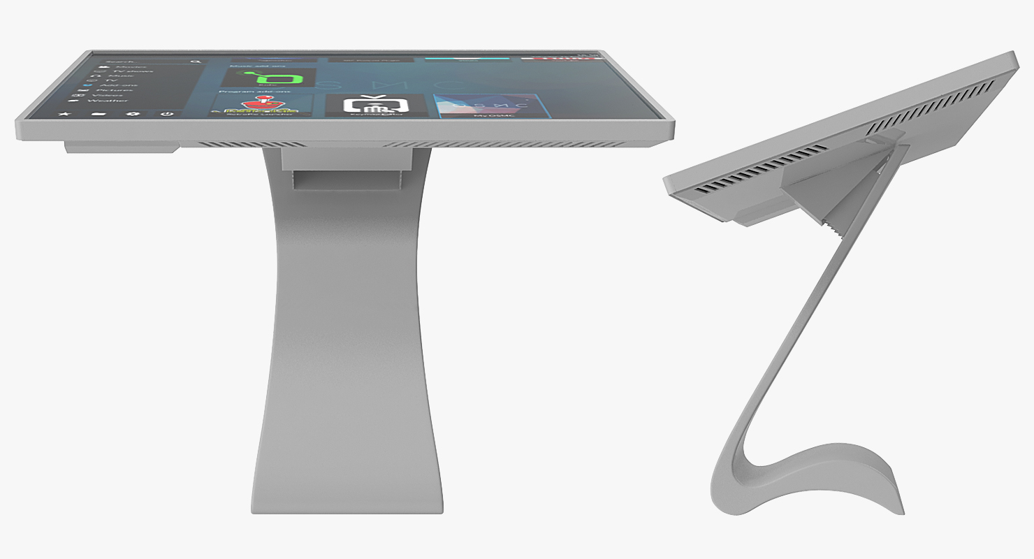 3D Multi Touch Information Kiosk Lcd Display