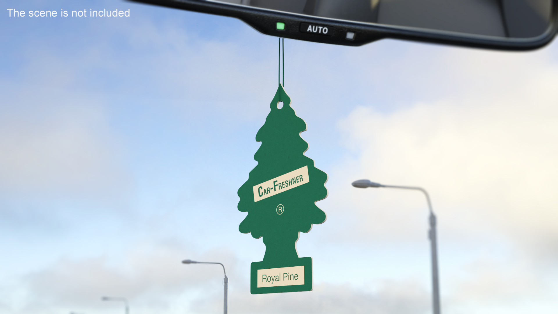 3D Little Trees Car Freshener Royal Pine Scent model