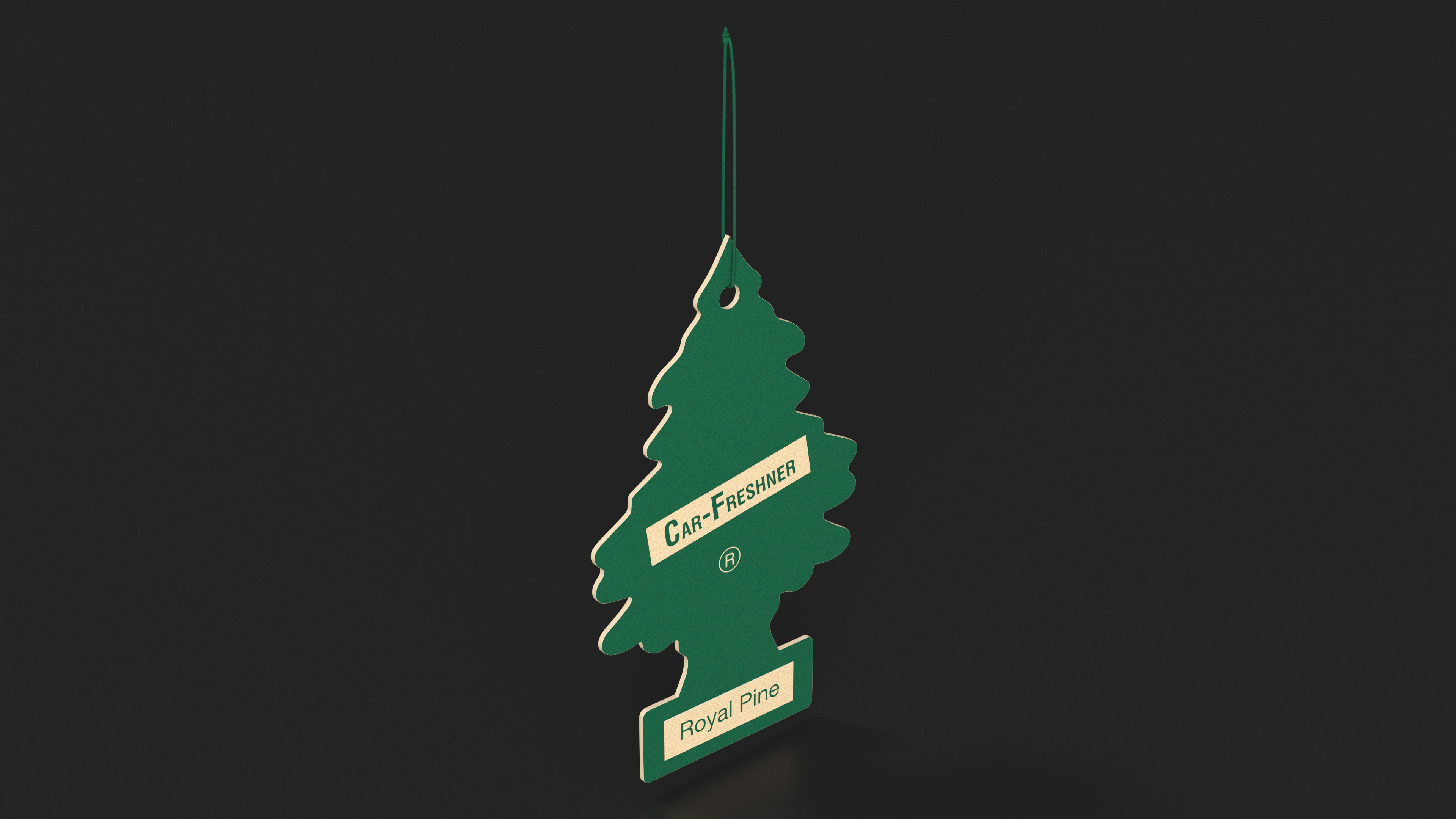 3D Little Trees Car Freshener Royal Pine Scent model
