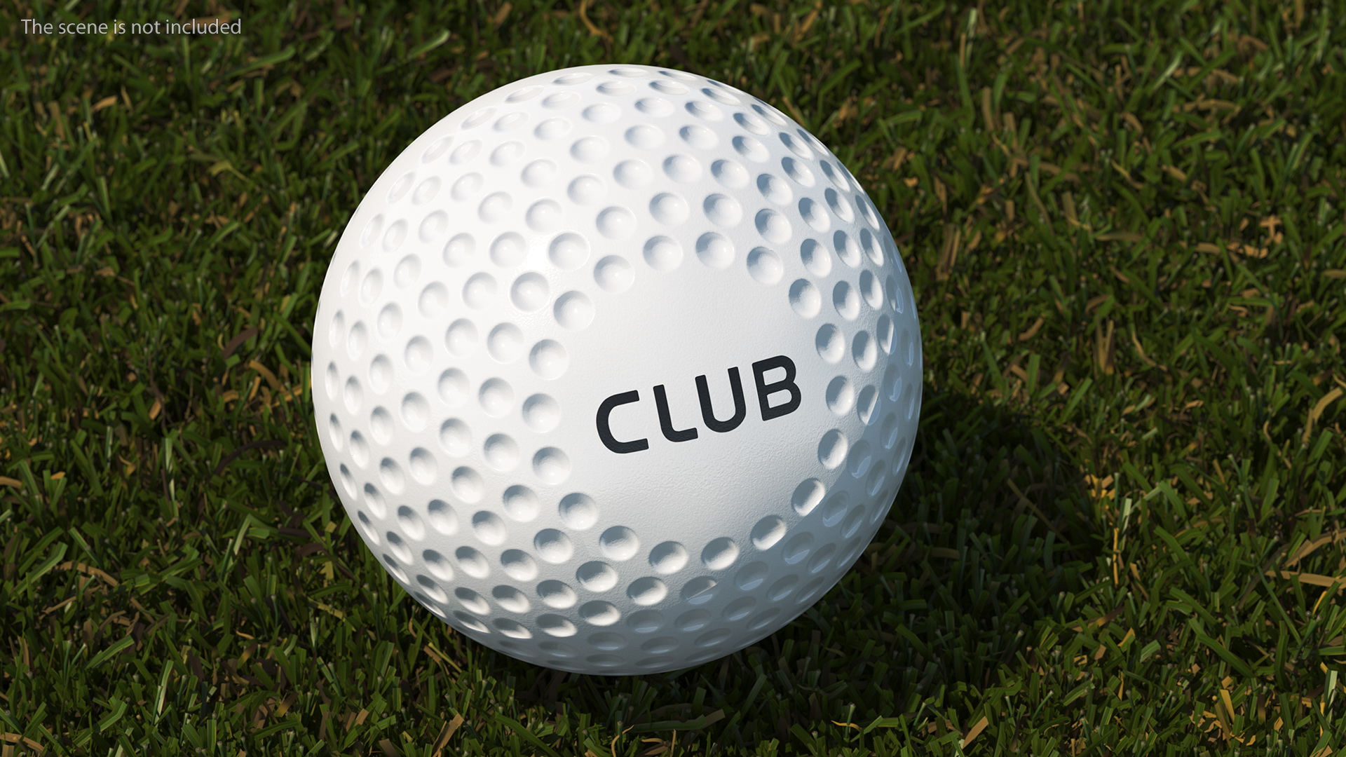 3D Triumph Club White Turf Field Hockey Ball