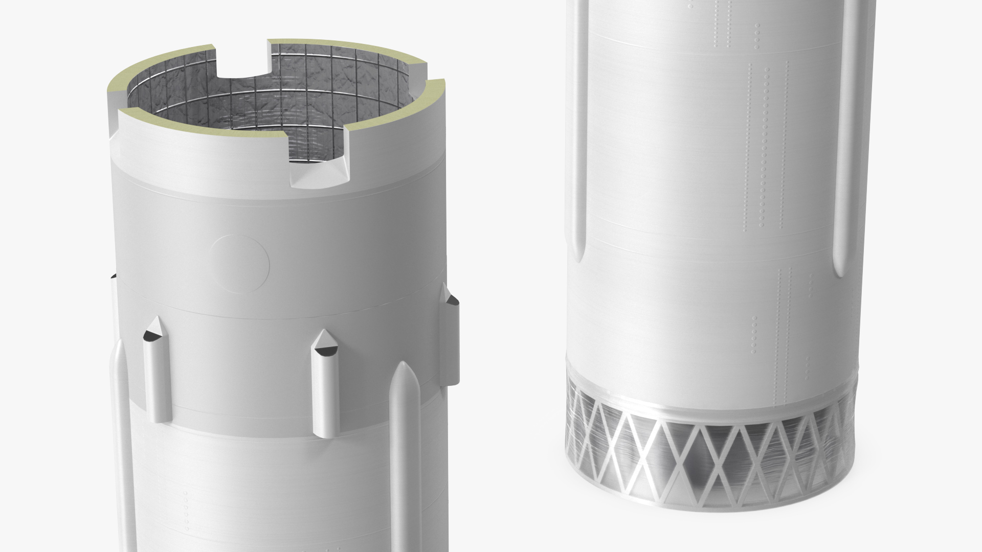 Heavy Lift Launch Rocket Stage-2 3D