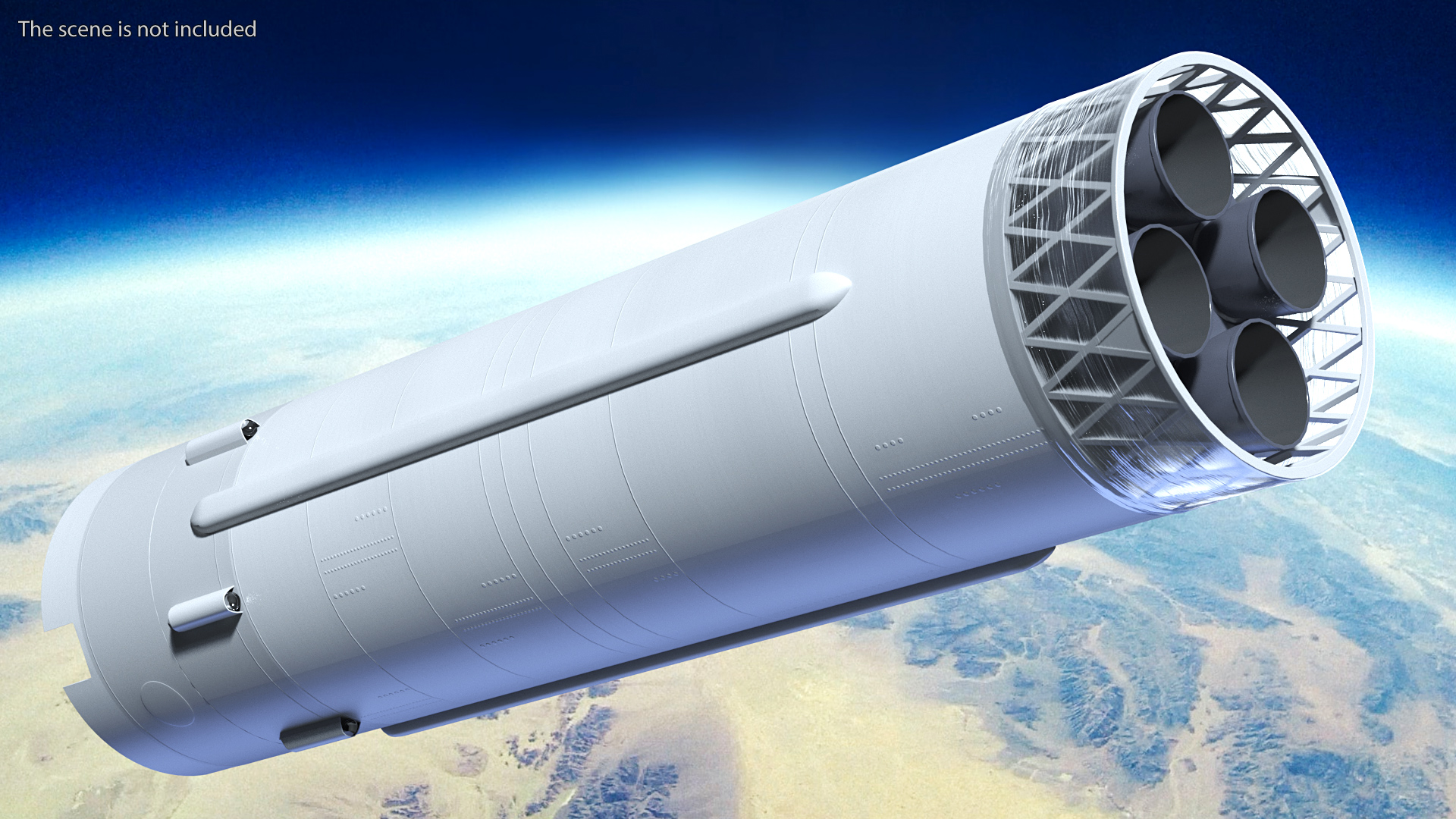 Heavy Lift Launch Rocket Stage-2 3D