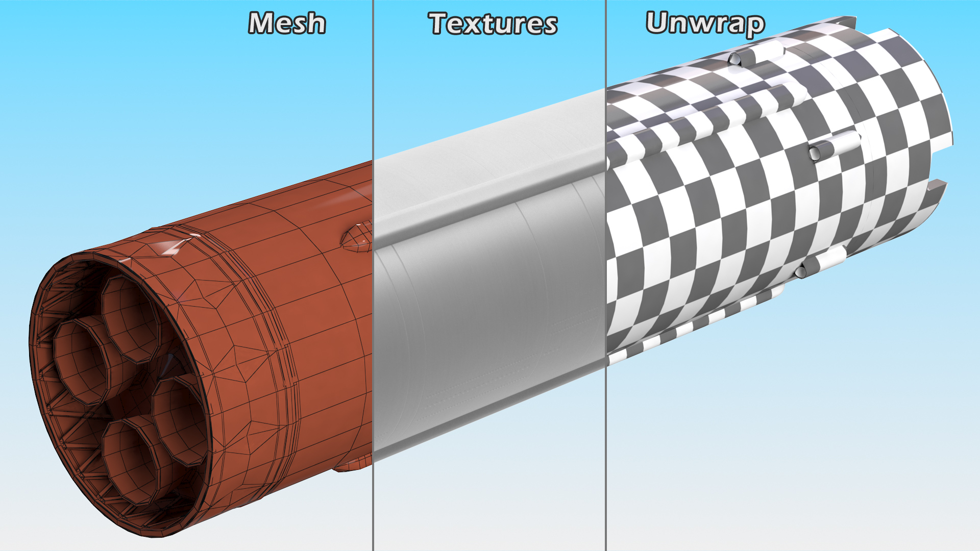 Heavy Lift Launch Rocket Stage-2 3D