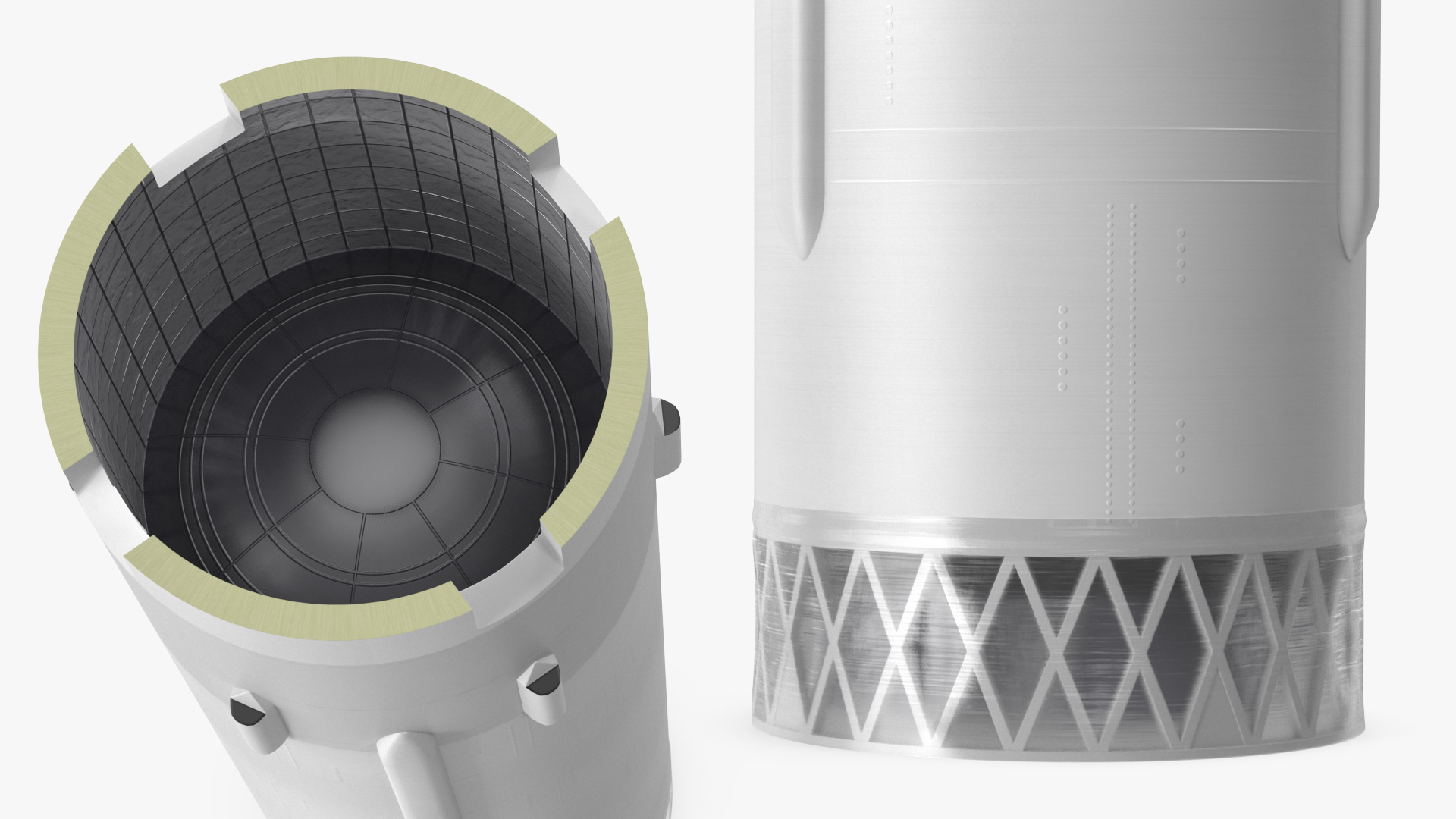 Heavy Lift Launch Rocket Stage-2 3D