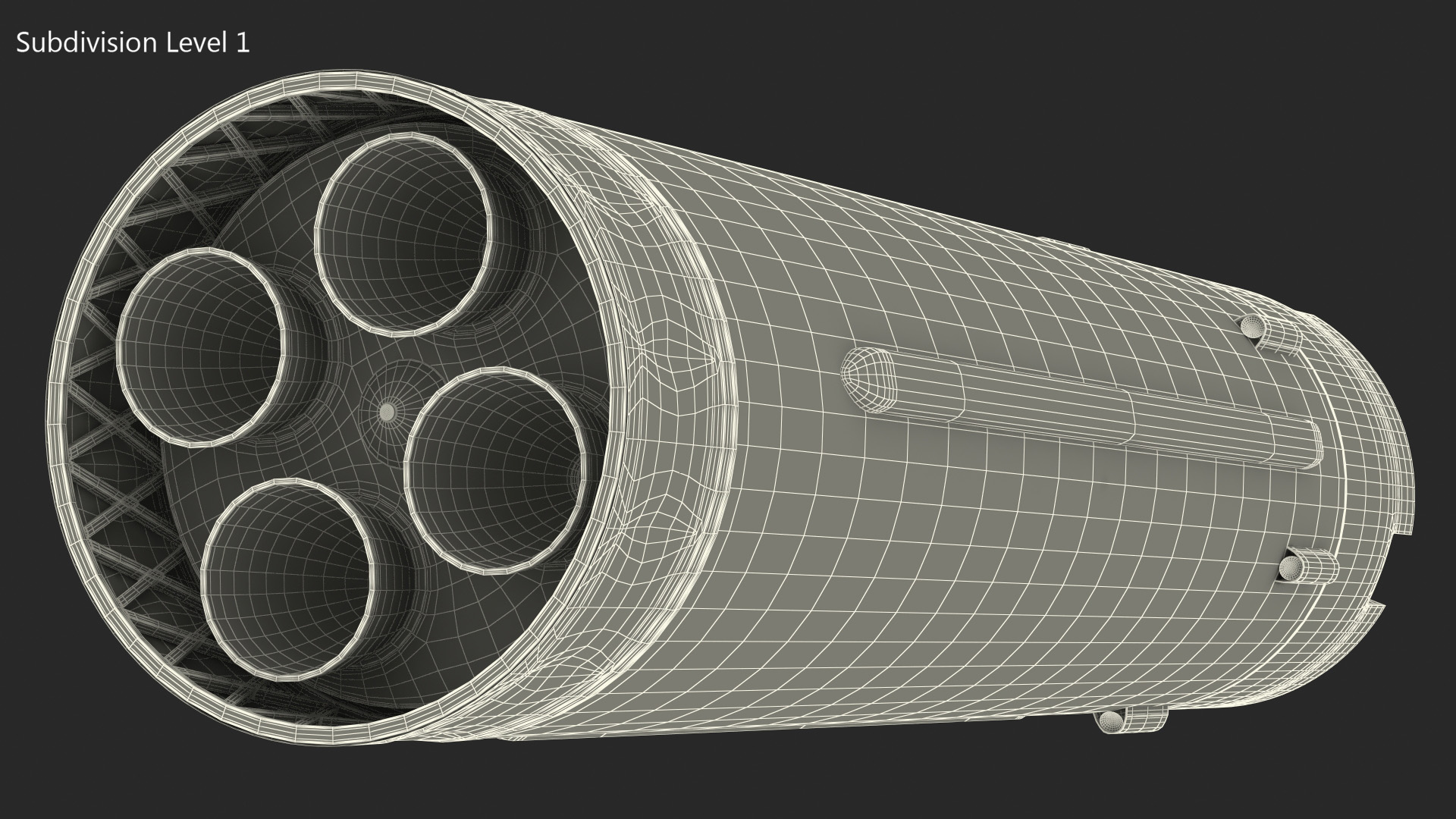Heavy Lift Launch Rocket Stage-2 3D