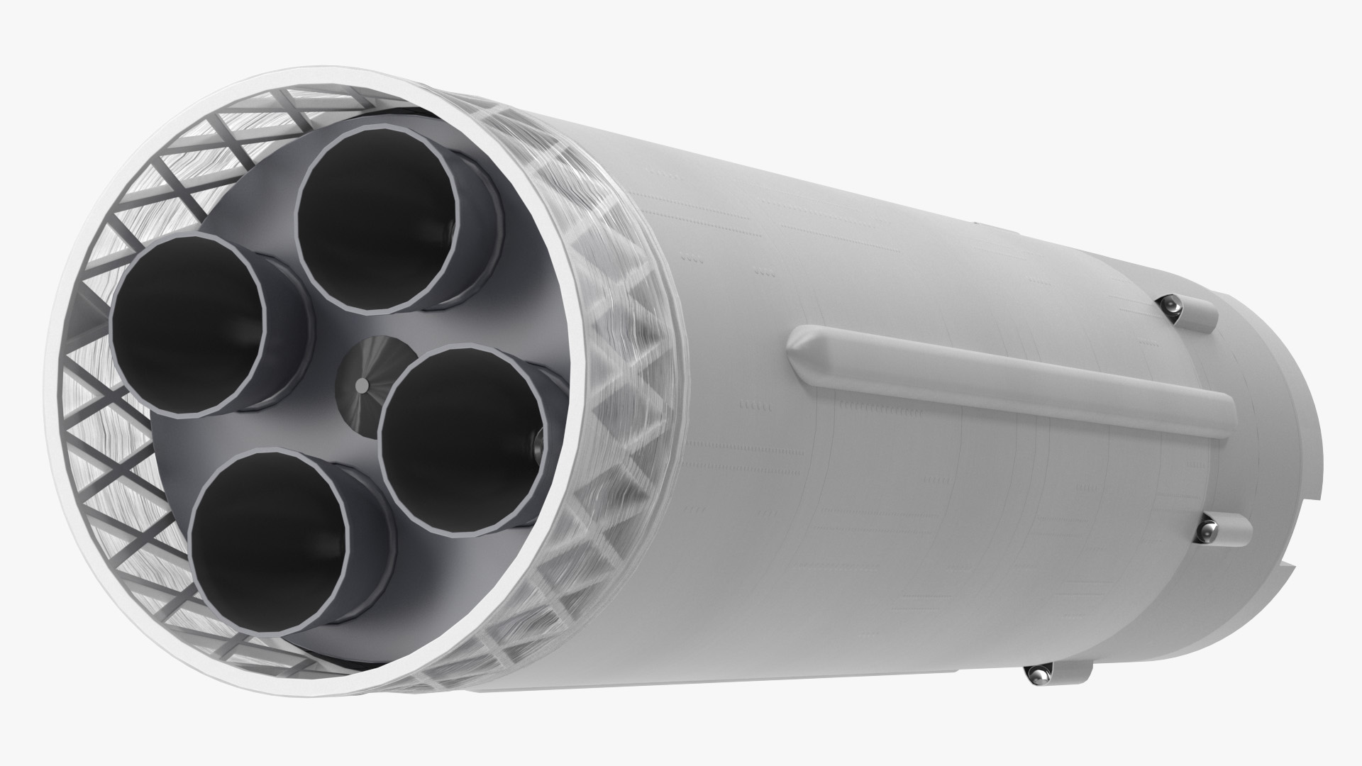 Heavy Lift Launch Rocket Stage-2 3D