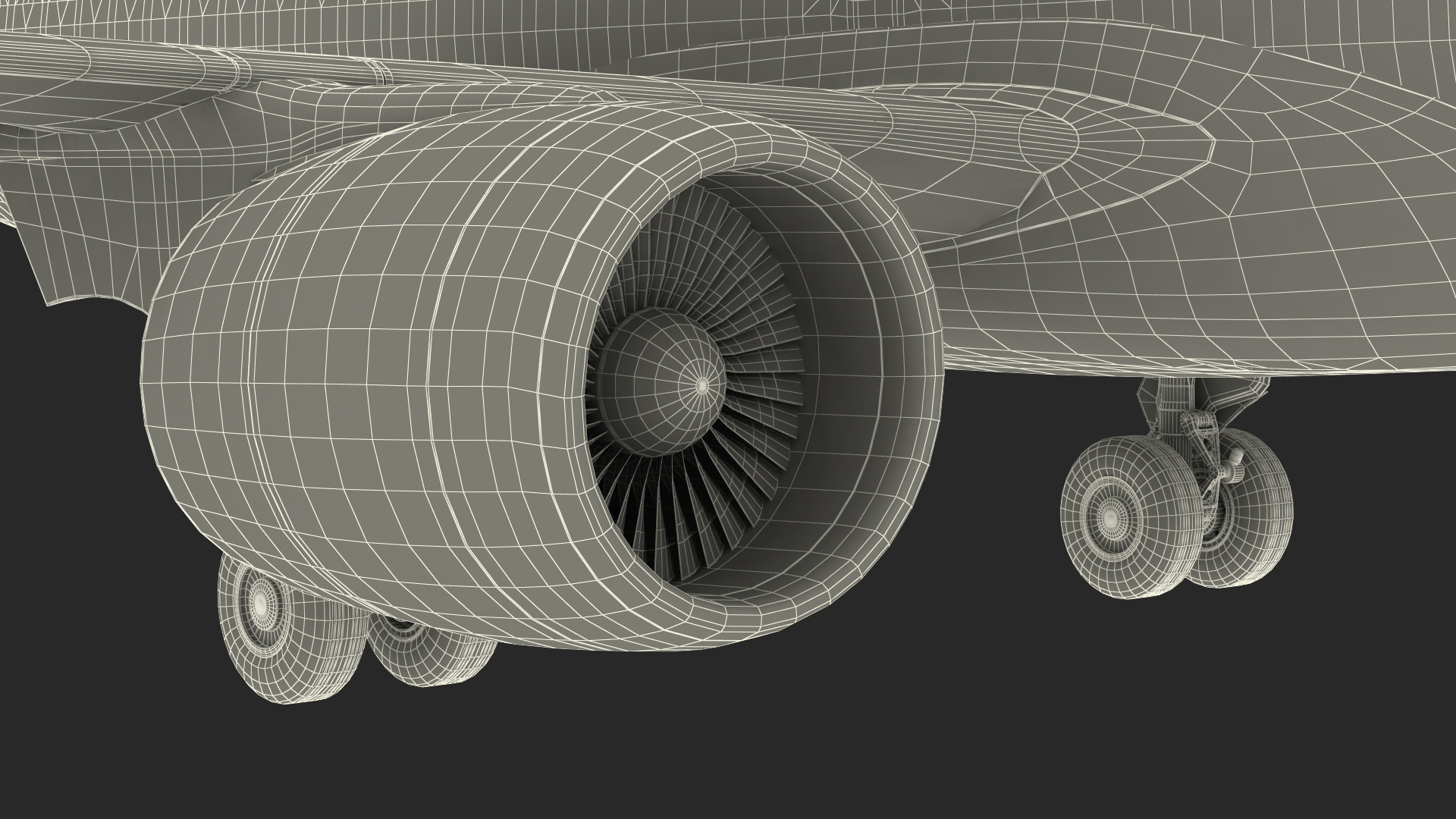 3D Airbus A220 100 Detailed Interior model