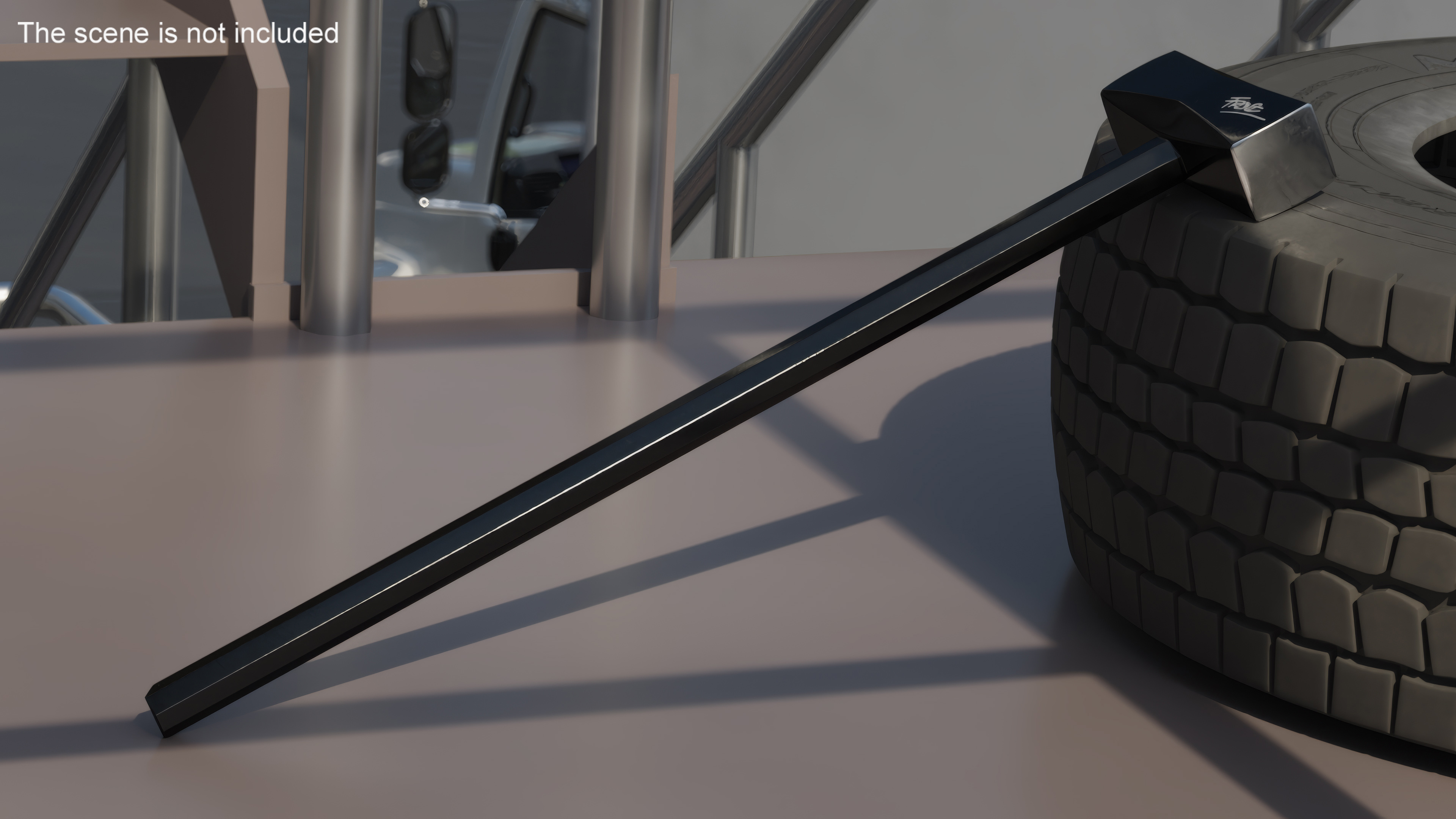 3D Cyber Hammer Tesla model