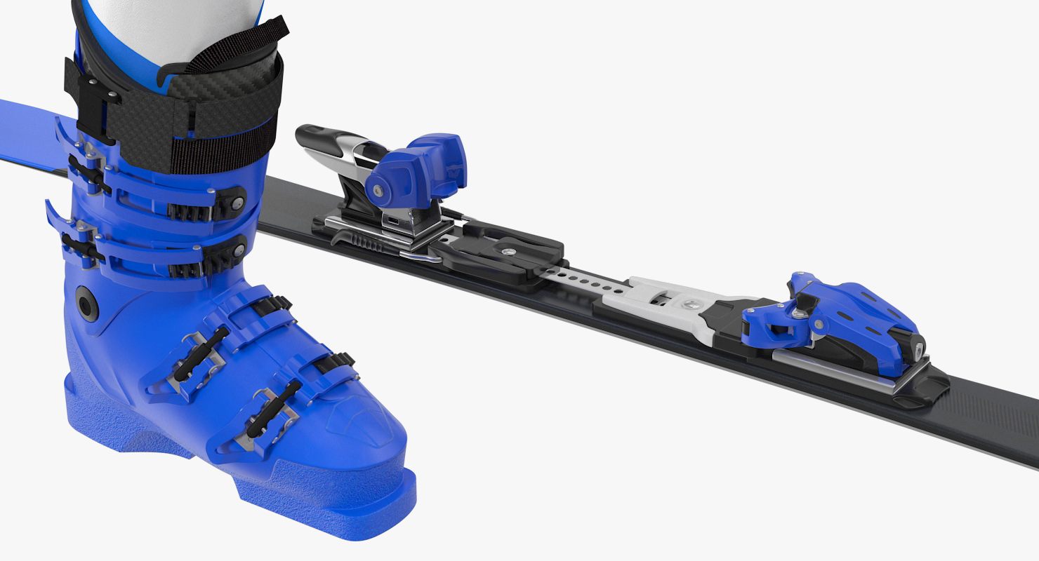 Slide Down Skier Generic 3D model
