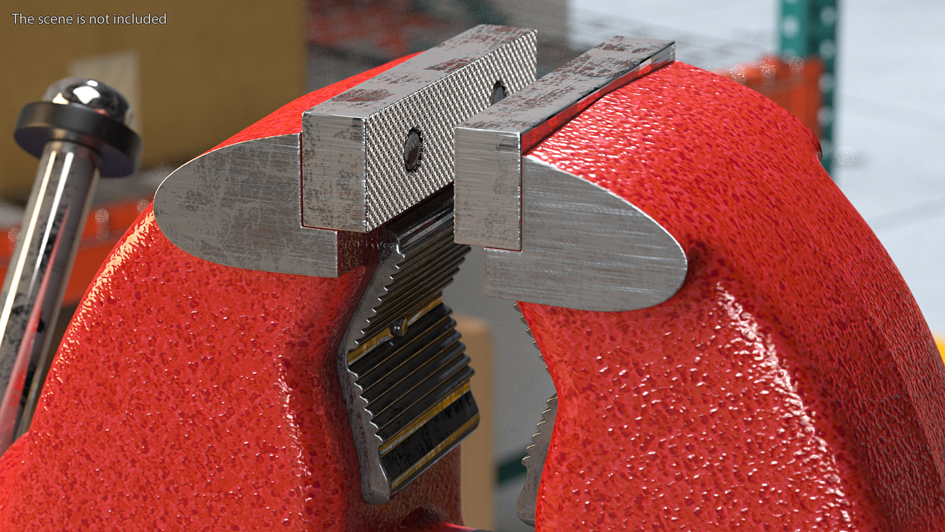 3D model Multipurpose Pipe Bench Vise Rigged