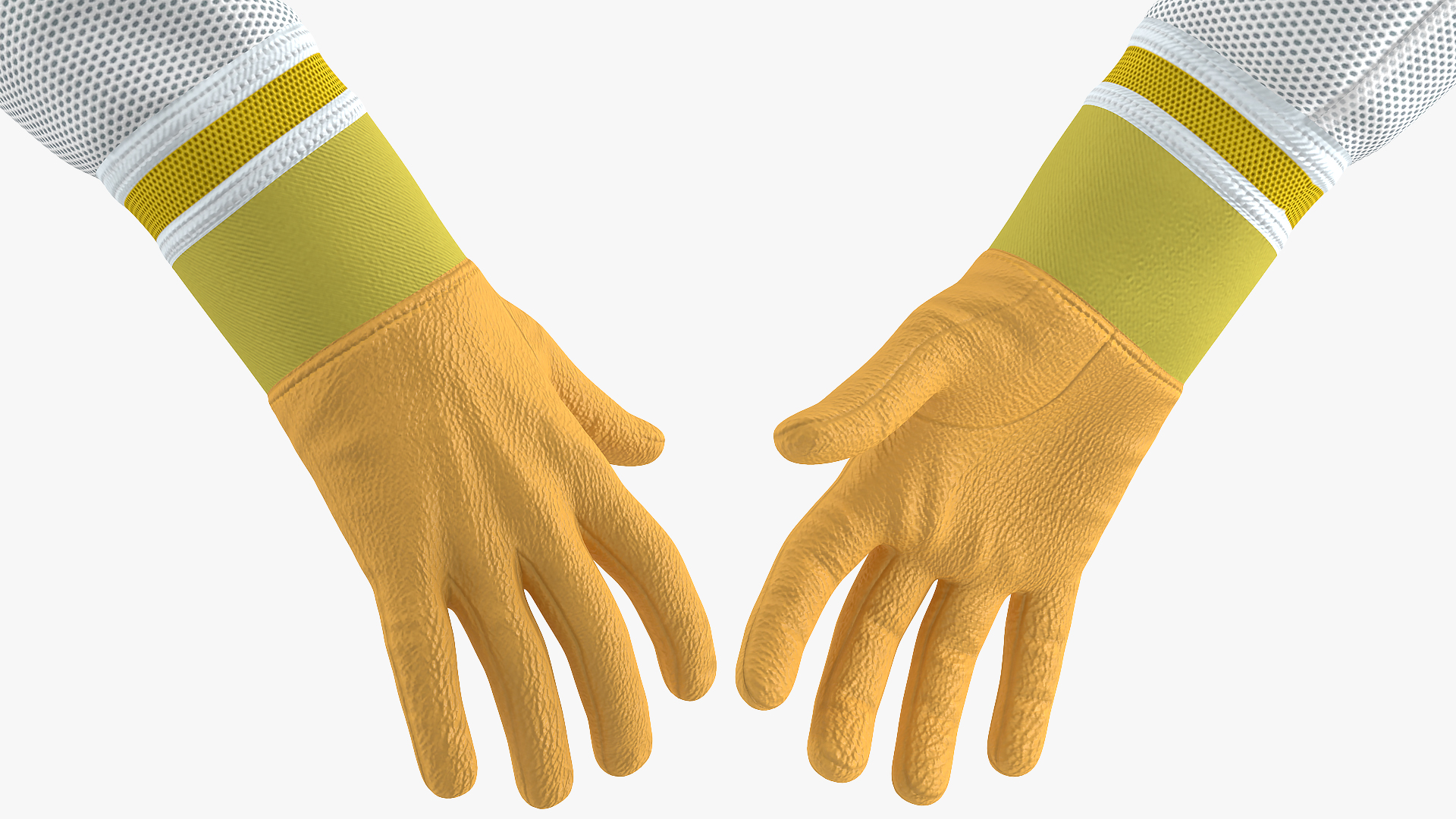 3D model Woman Beekeeper in Suit Rigged