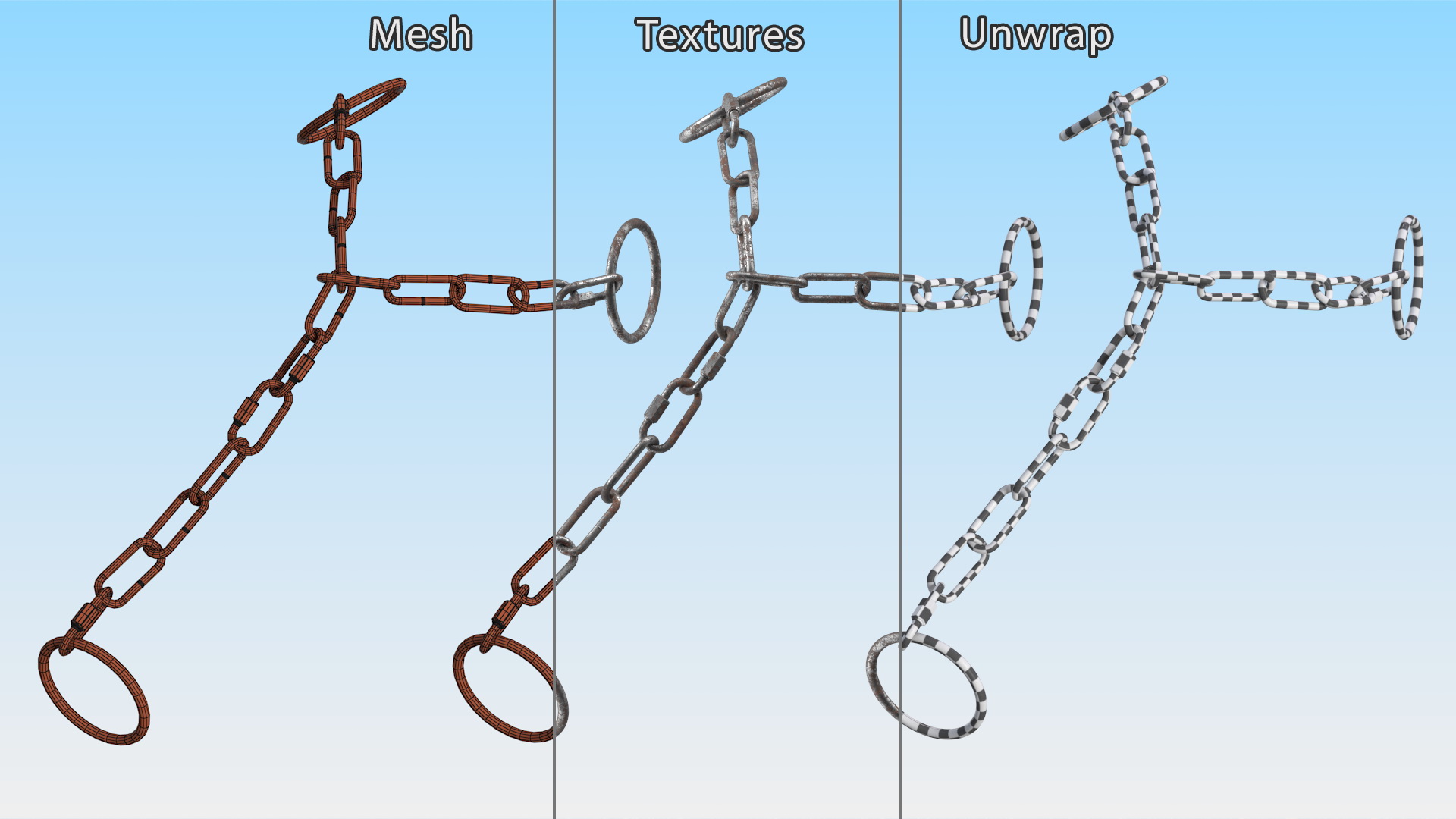 3D Chain for a Bull