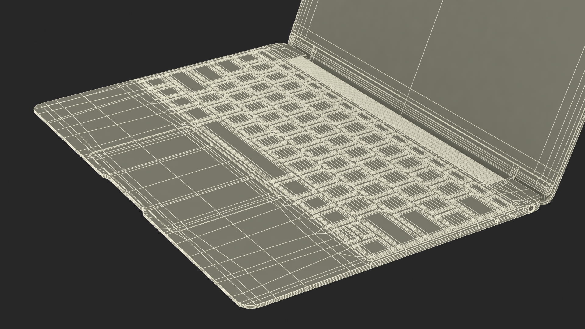 3D model Apple MacBook Laptop
