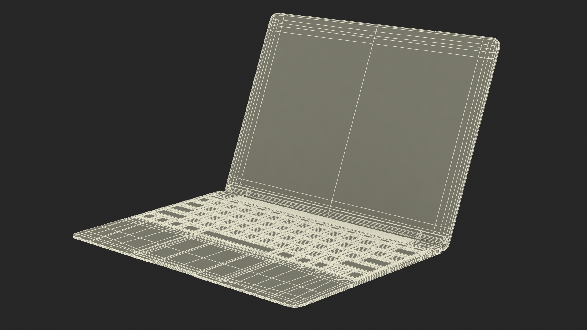 3D model Apple MacBook Laptop