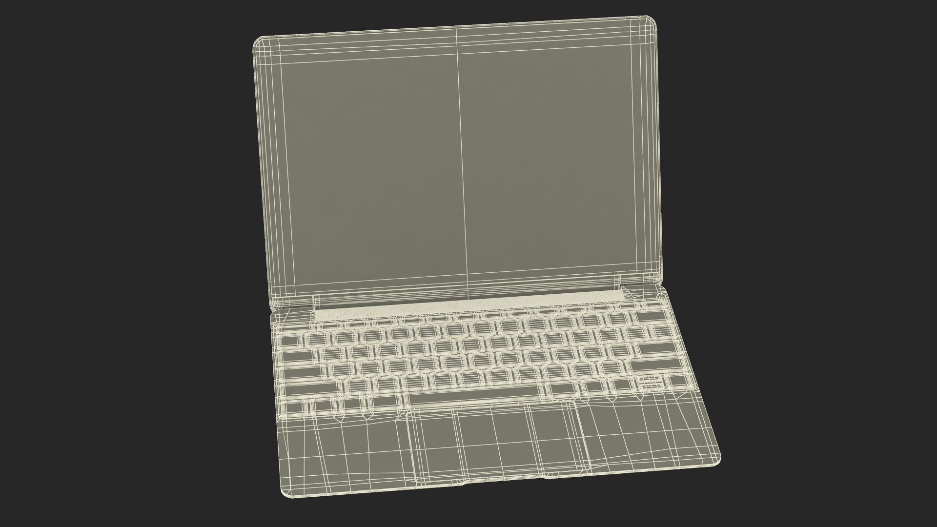 3D model Apple MacBook Laptop