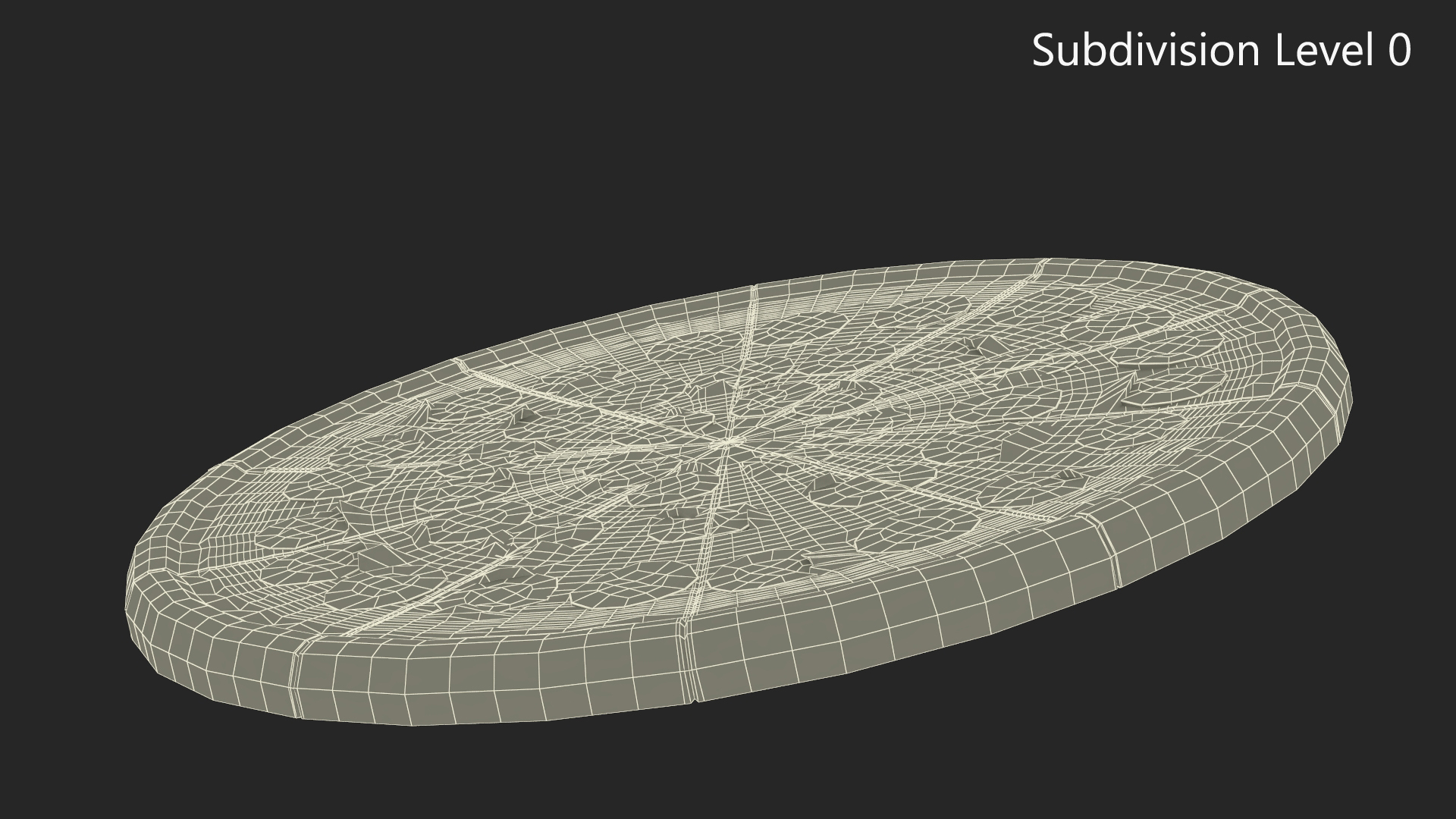 3D model Pepperoni Pizza
