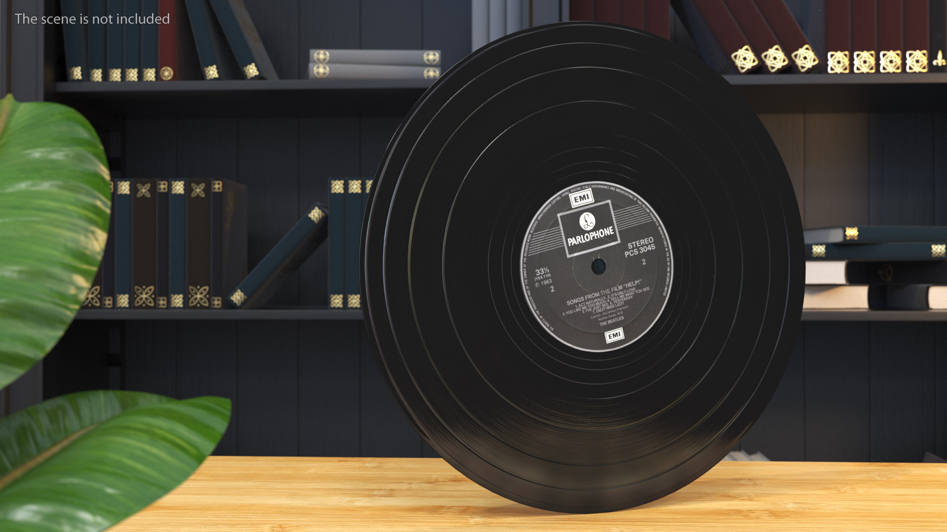 Vinyl Record The Beatles 3D model