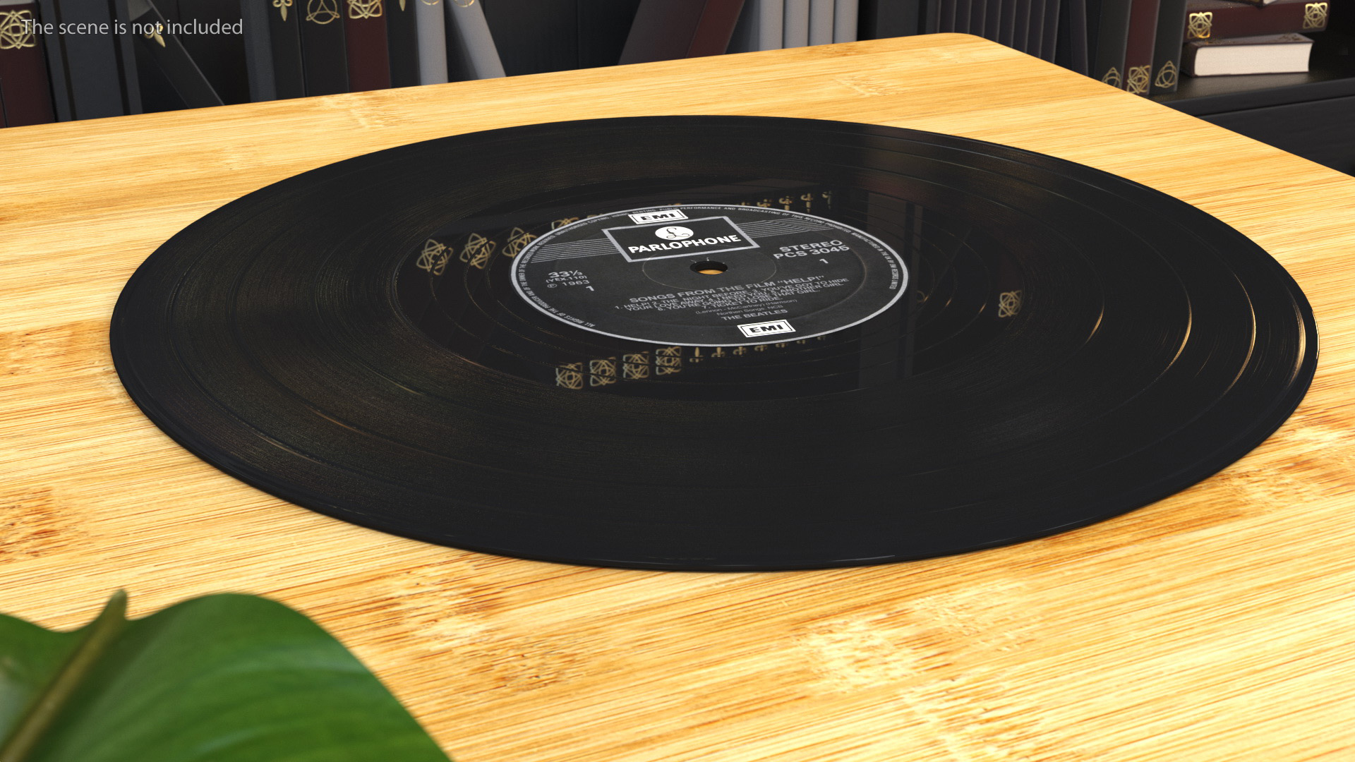 Vinyl Record The Beatles 3D model
