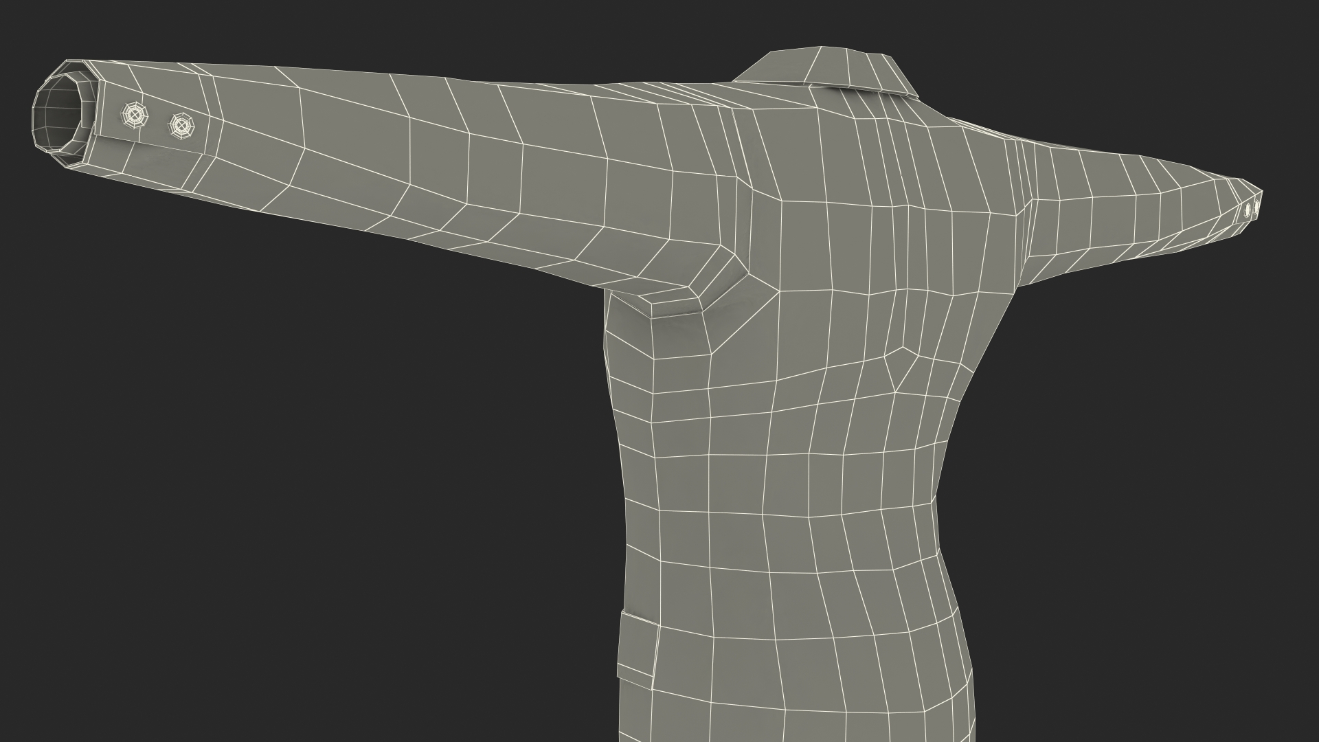 3D Mans Formal Grey Suit