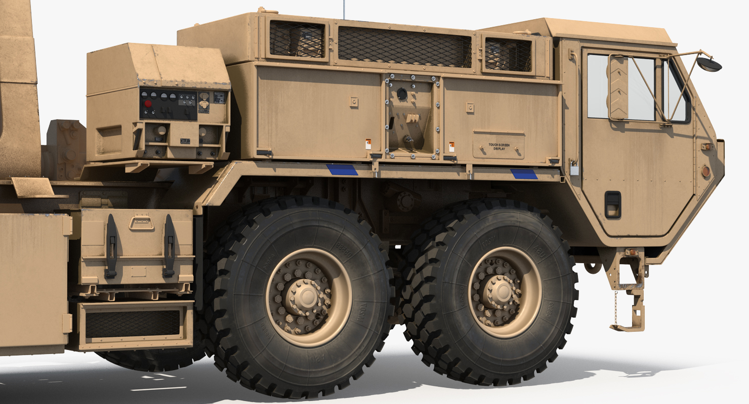 Terminal High Altitude Area Defense THAAD Battle Position 3D