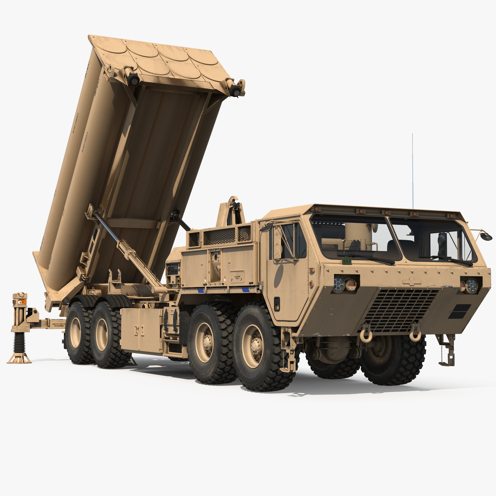 Terminal High Altitude Area Defense THAAD Battle Position, view 4