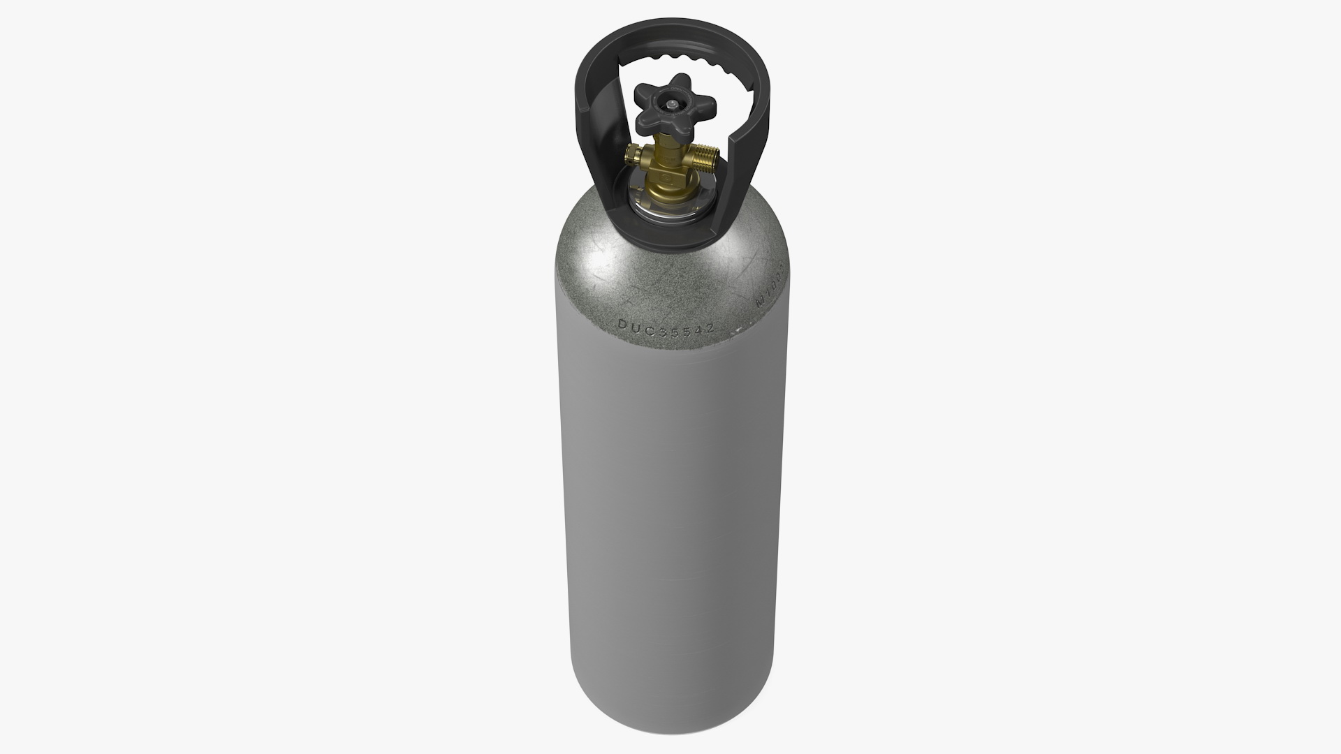 3D Aluminum CO2 Cylinder