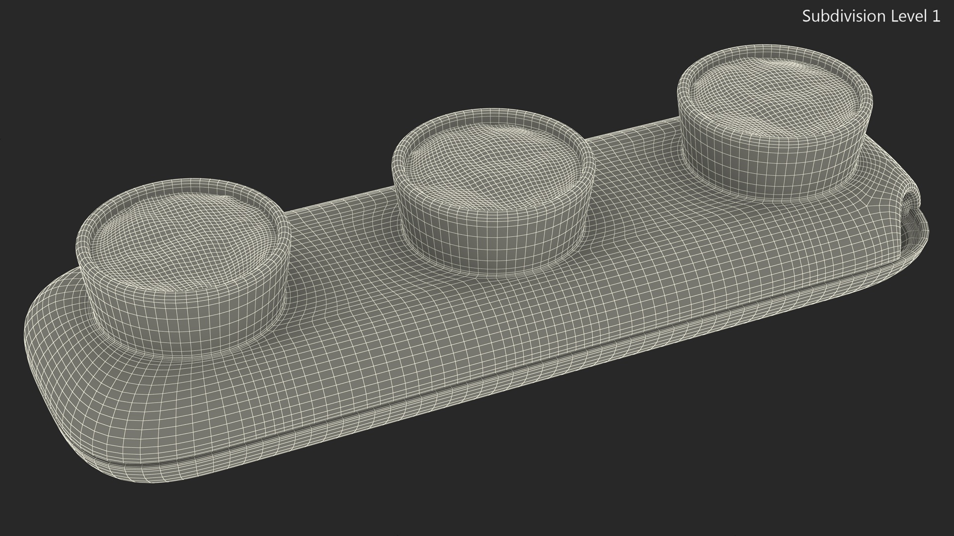 Trio Fresh Herb Pot Sagaform Green 3D model
