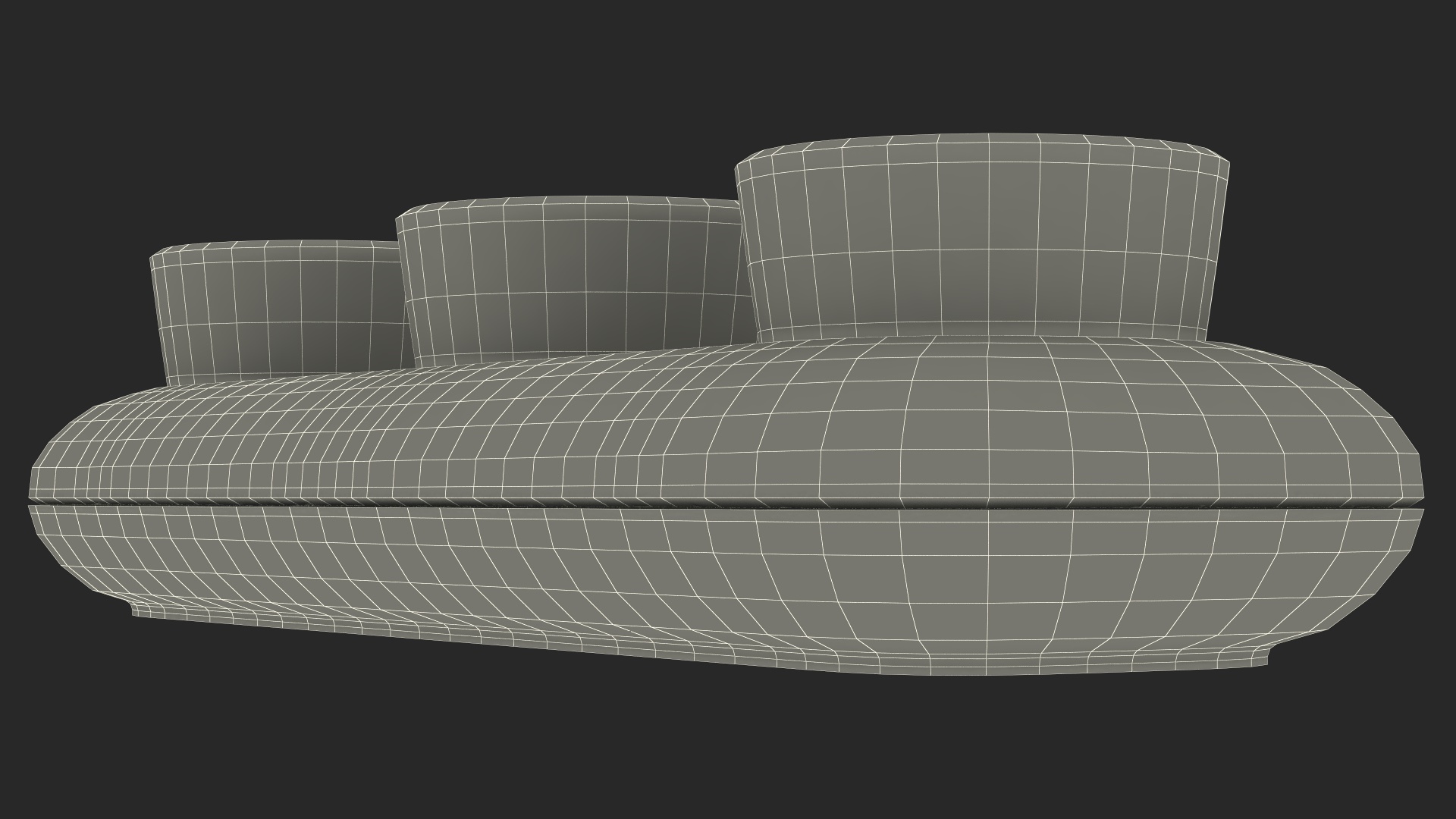 Trio Fresh Herb Pot Sagaform Green 3D model